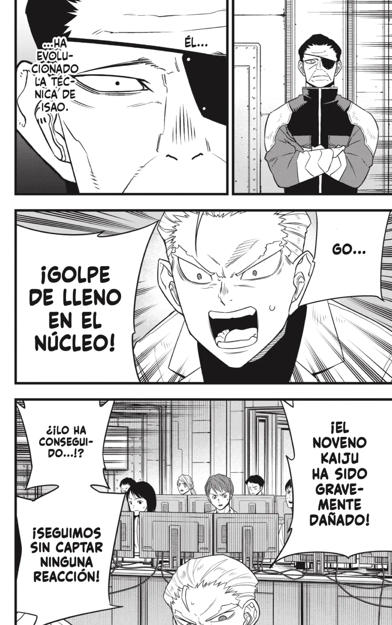 Kaiju No. 8 capítulo 107, página 4