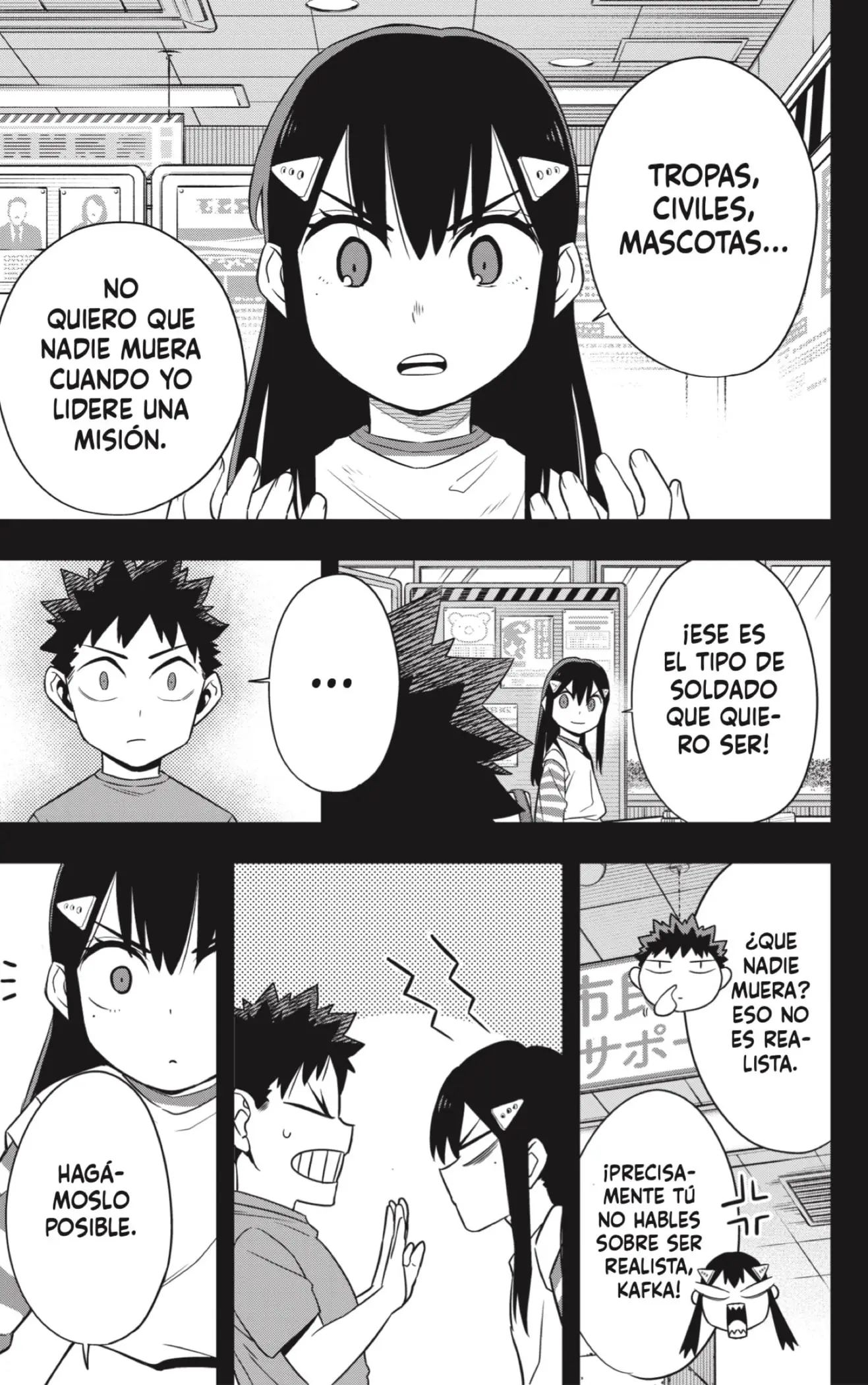Kaiju No. 8 capítulo 109, página 3