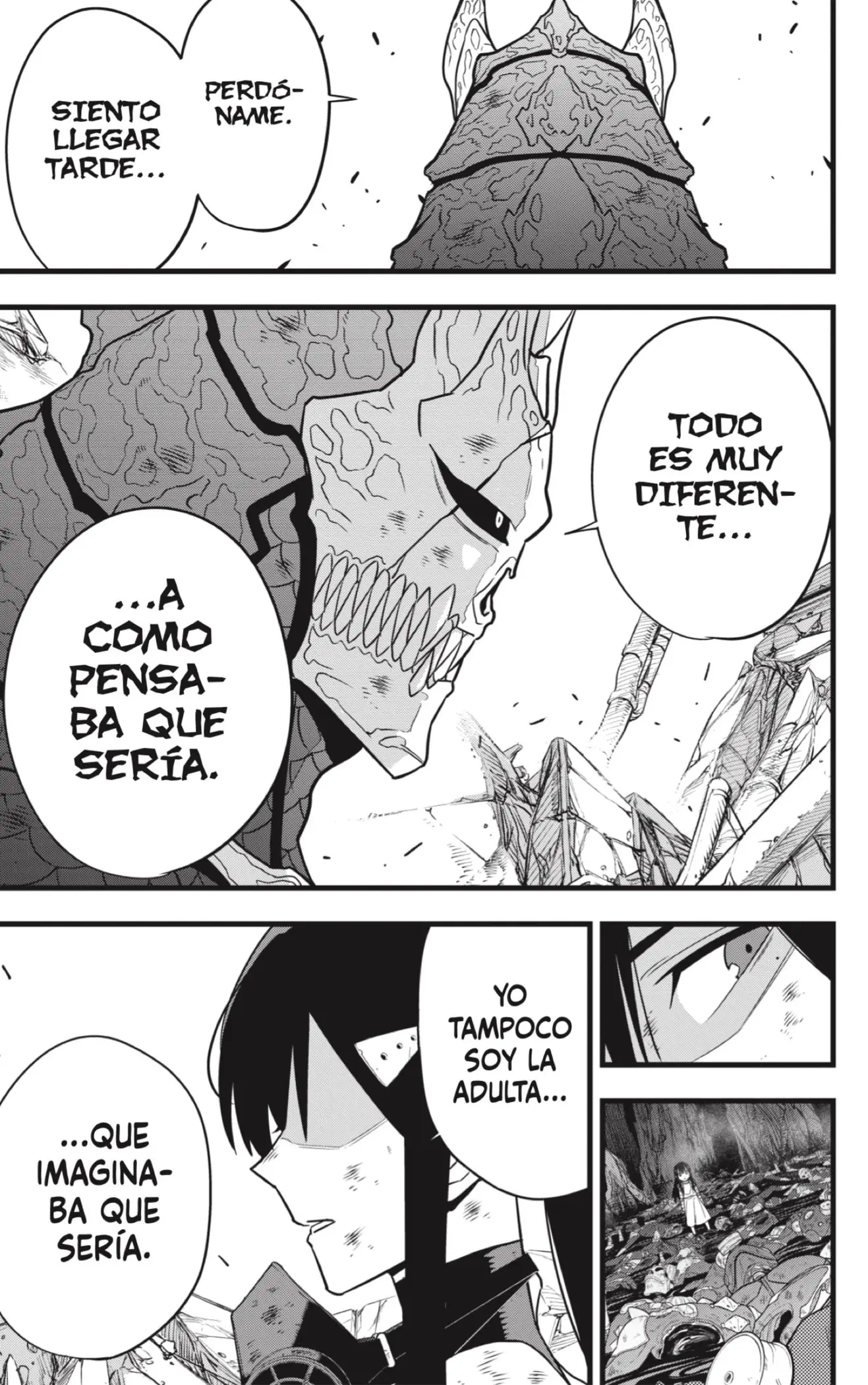 Kaiju No. 8 capítulo 109, página 8