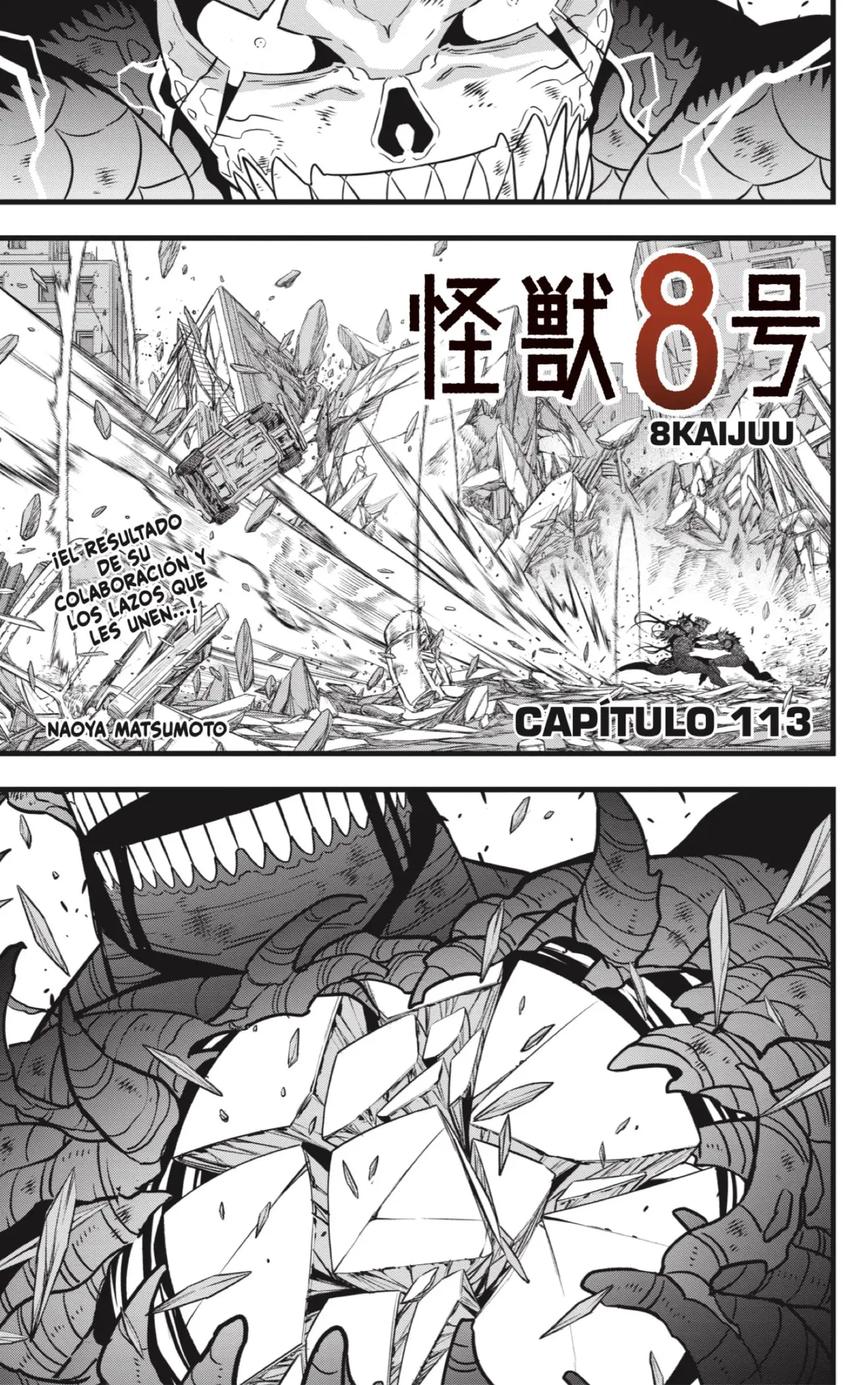 Kaiju No. 8 capítulo 113, página 1