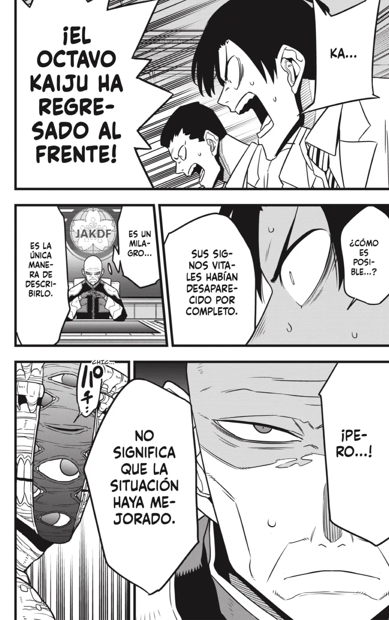 Kaiju No. 8 capítulo 120, página 5