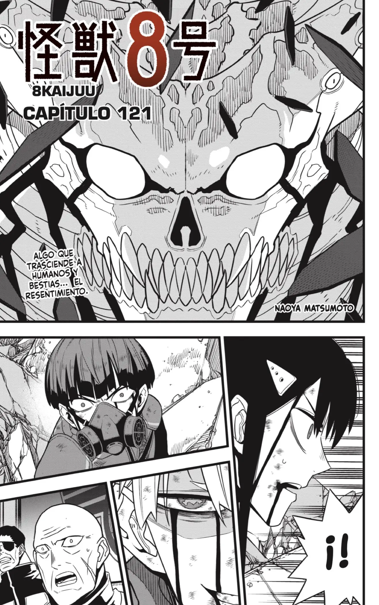 Kaiju No. 8 capítulo 121, página 1