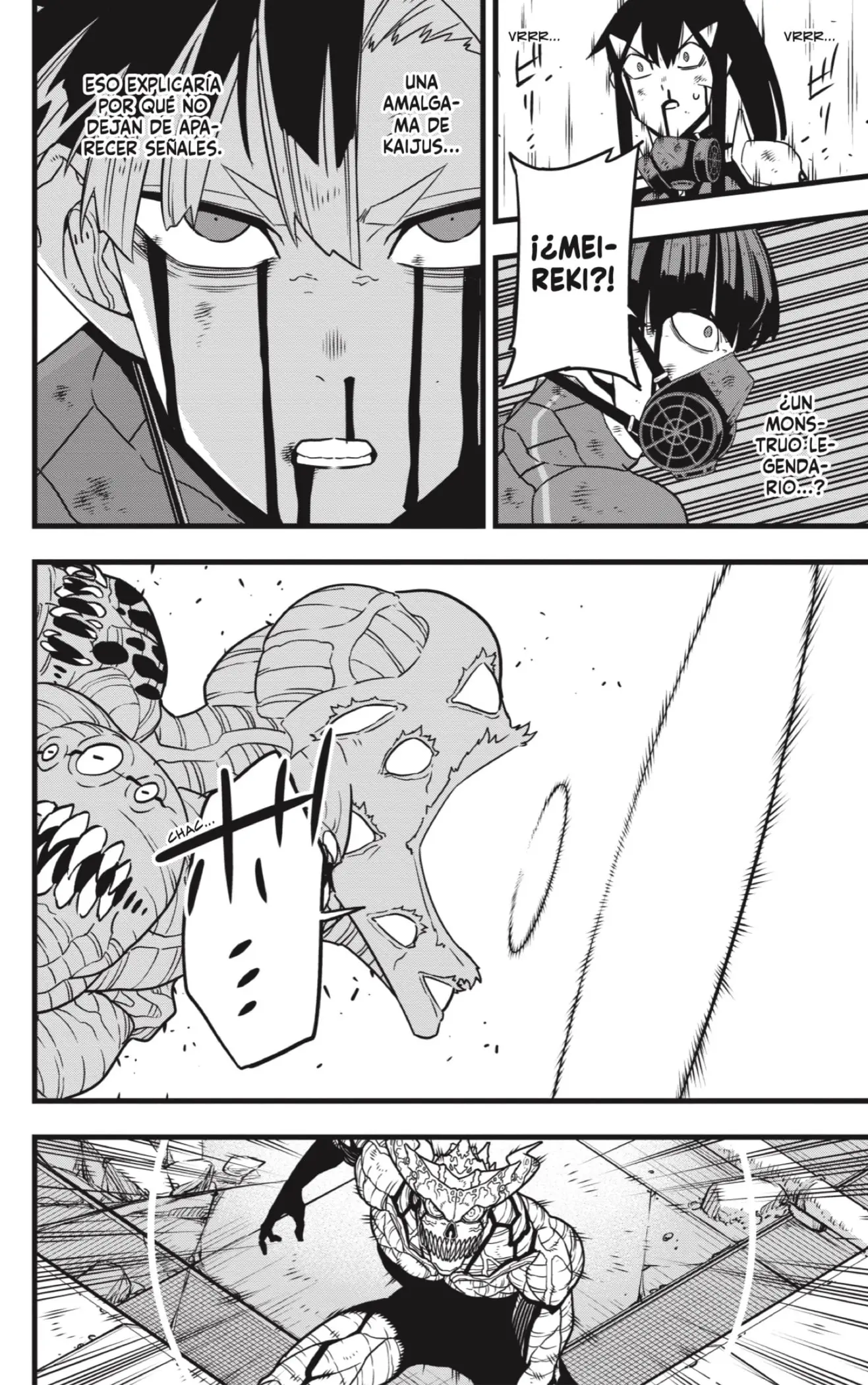 Kaiju No. 8 capítulo 123, página 4