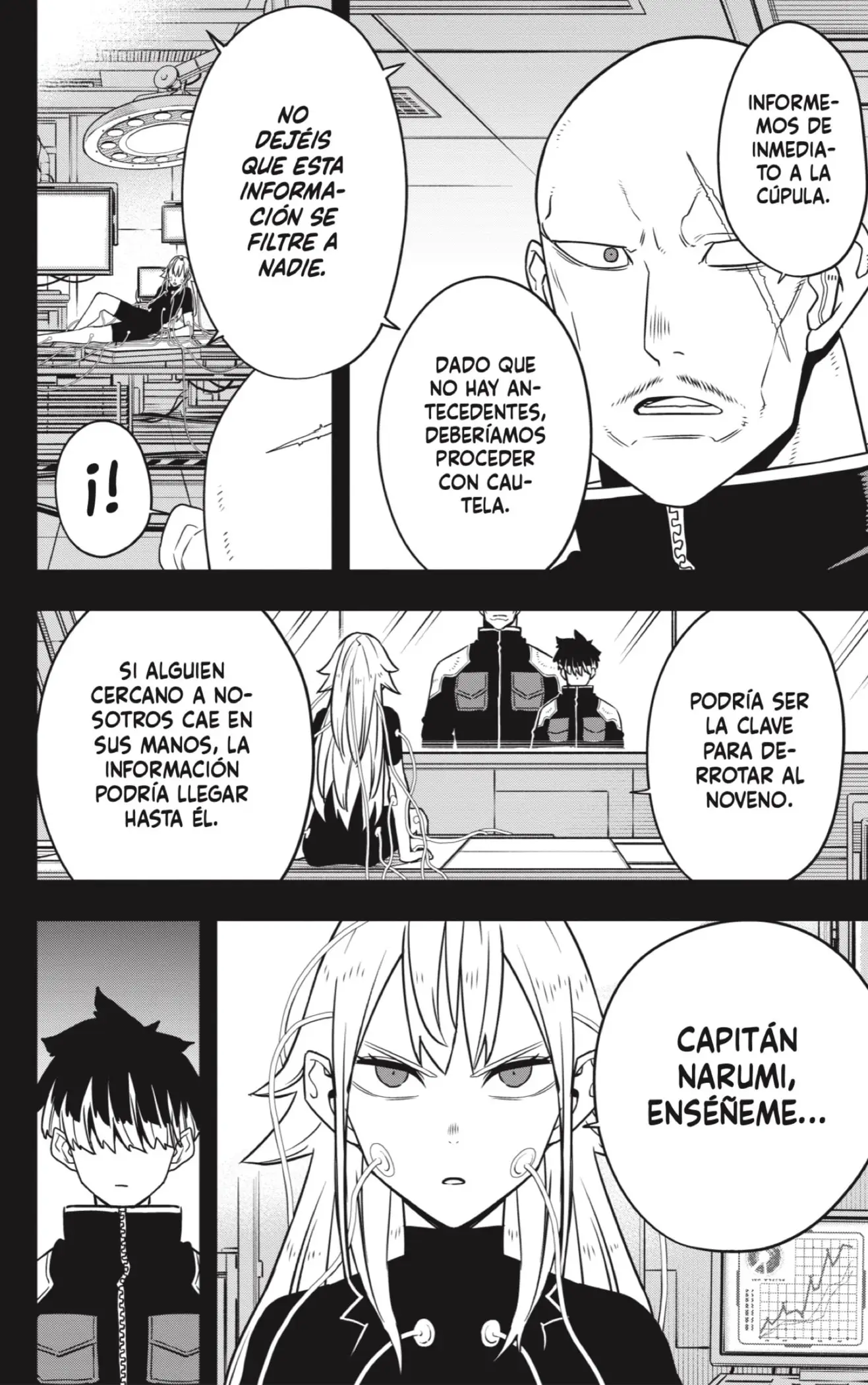 Kaiju No. 8 capítulo 124, página 2
