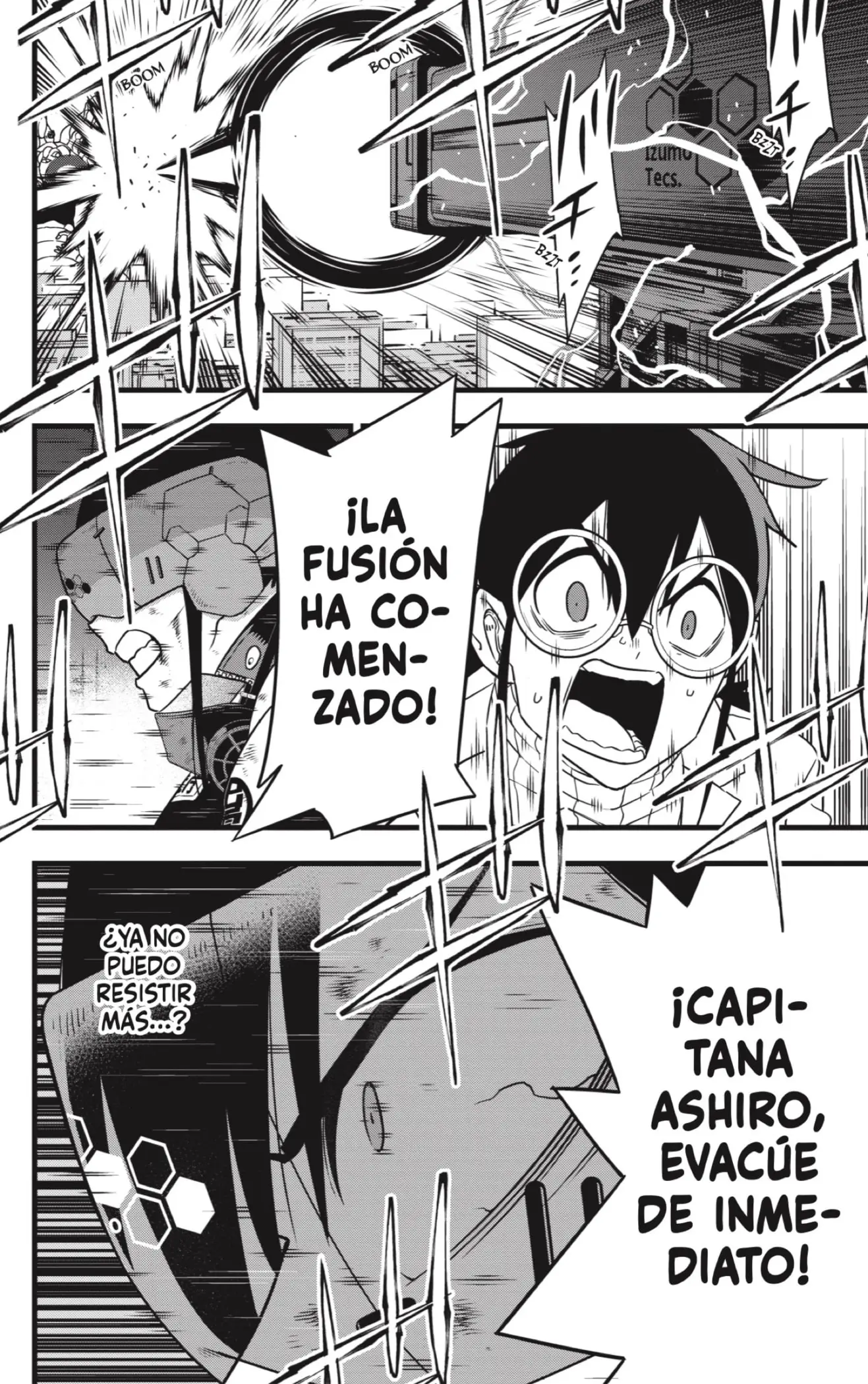 Kaiju No. 8 capítulo 126, página 8