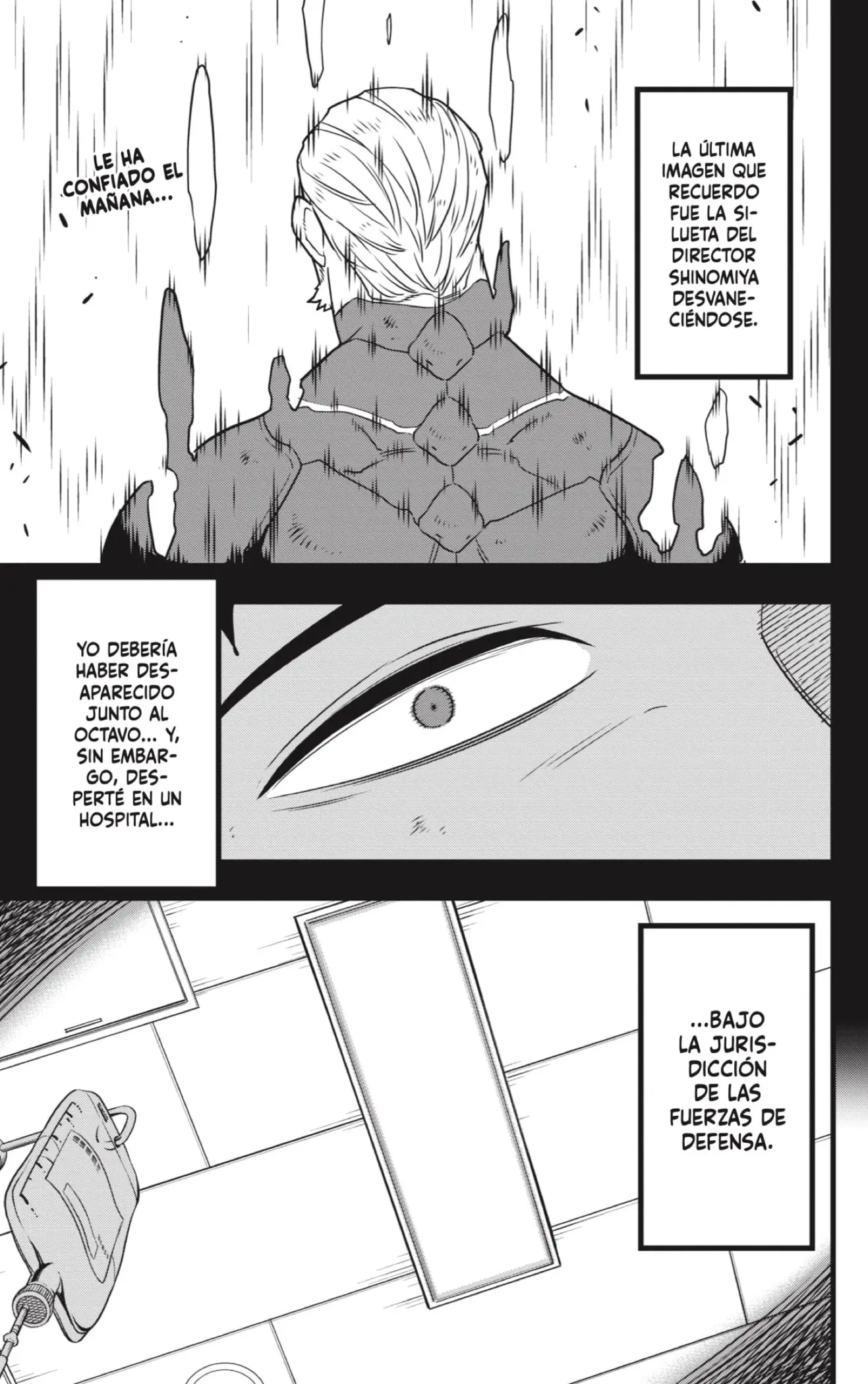 Kaiju No. 8 capítulo 129, página 1