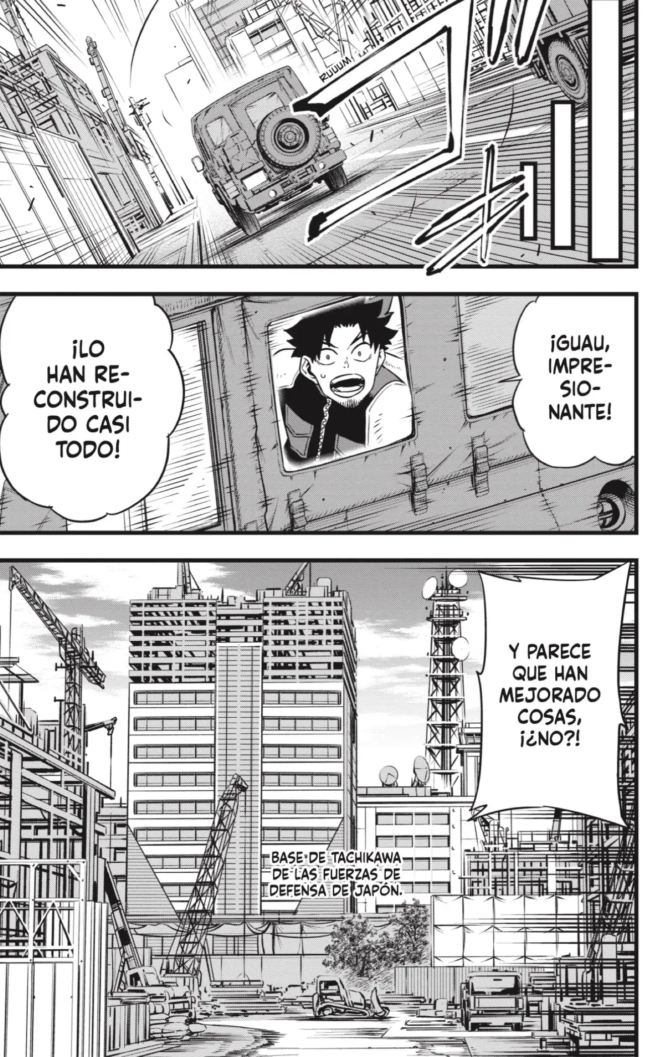 Kaiju No. 8 capítulo 129, página 10