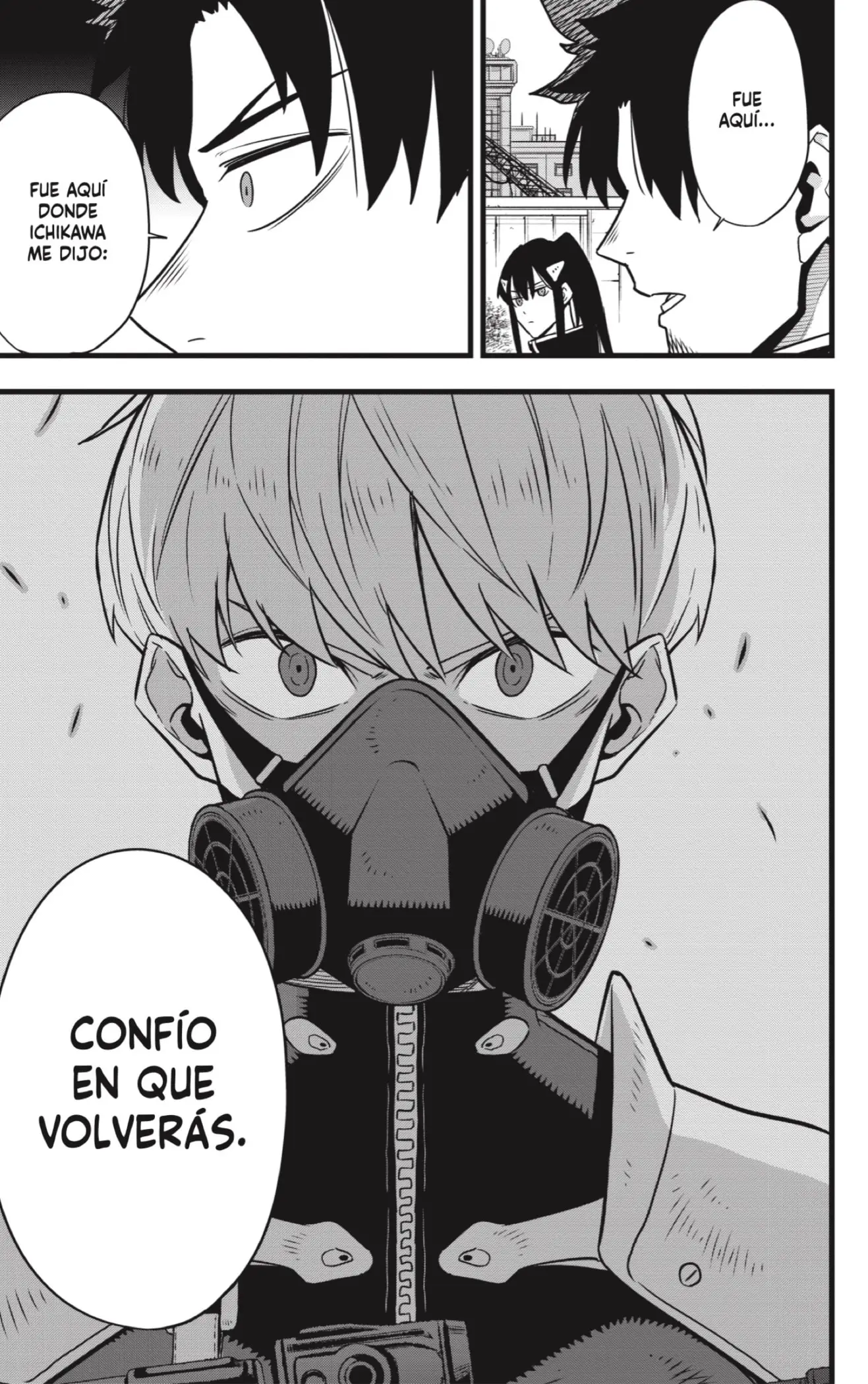Kaiju No. 8 capítulo 129, página 14