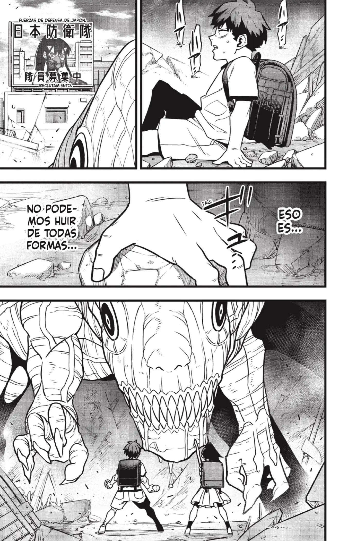 Kaiju No. 8 capítulo 129, página 37