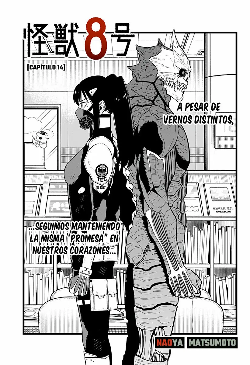 Kaiju No. 8 capítulo 14, página 2