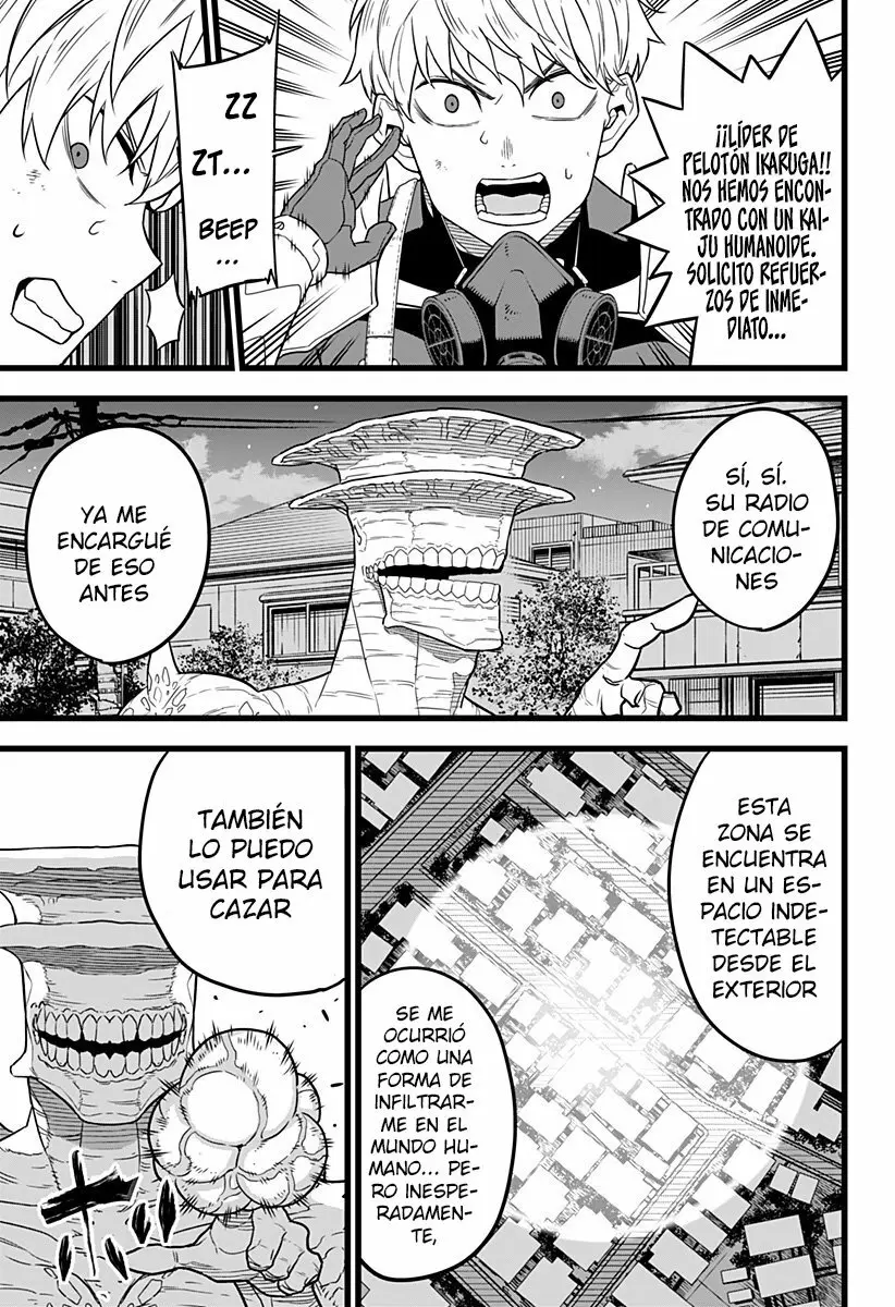 Kaiju No. 8 capítulo 15, página 10