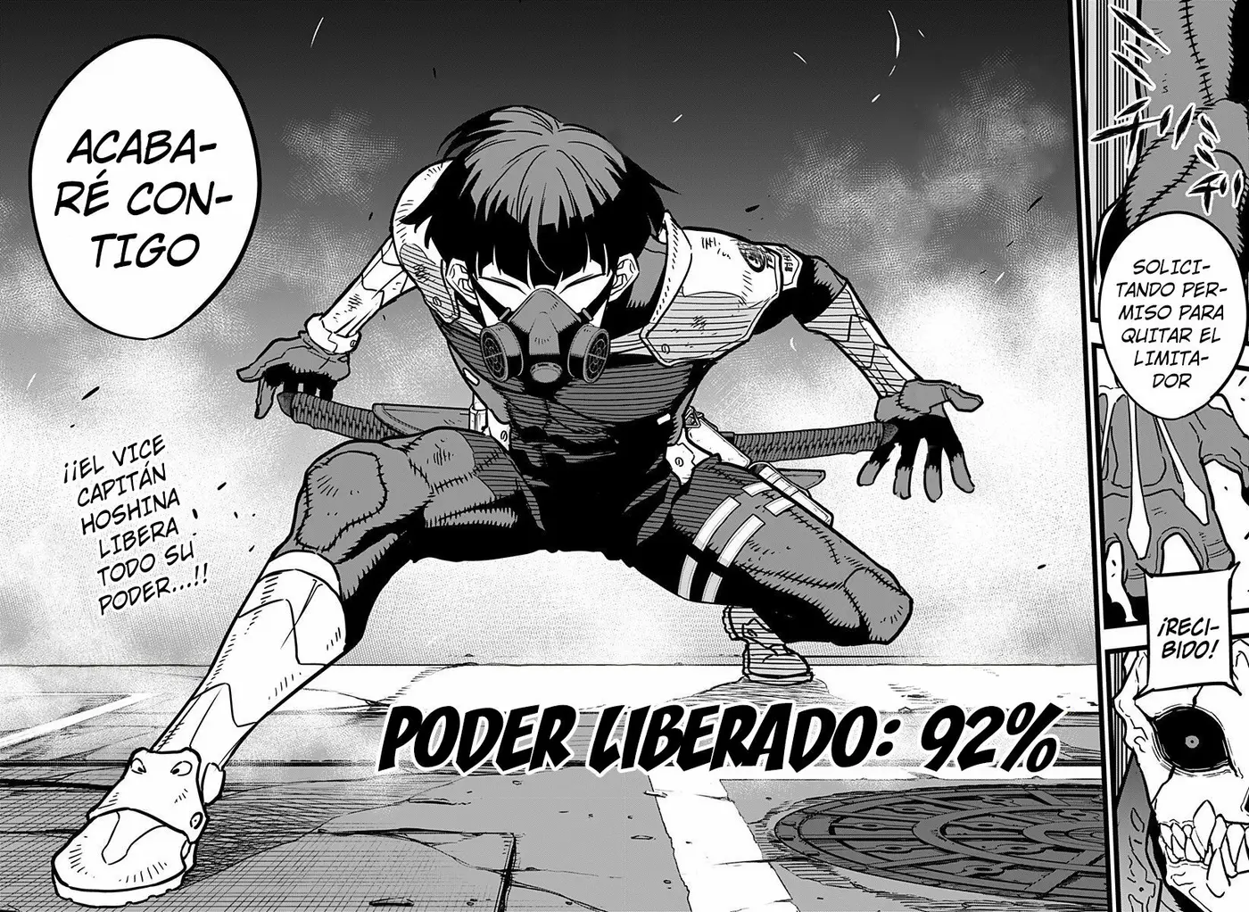 Kaiju No. 8 capítulo 19, página 15