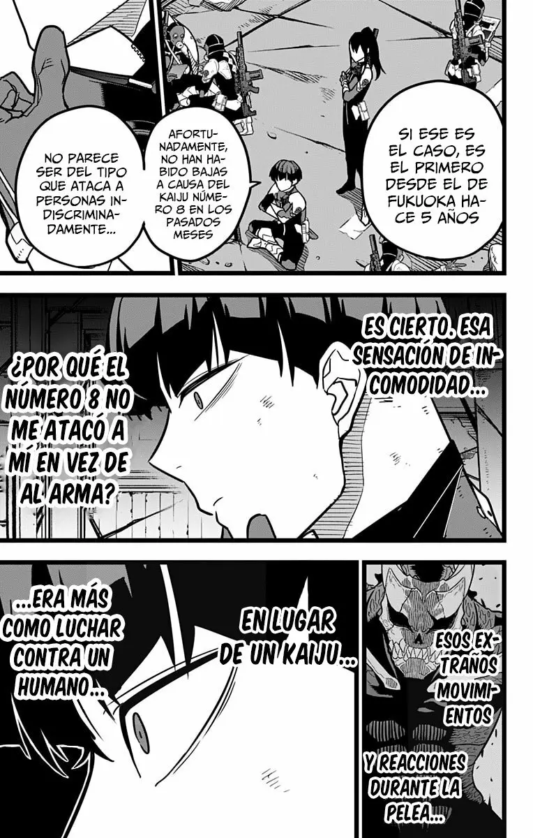 Kaiju No. 8 capítulo 21, página 10