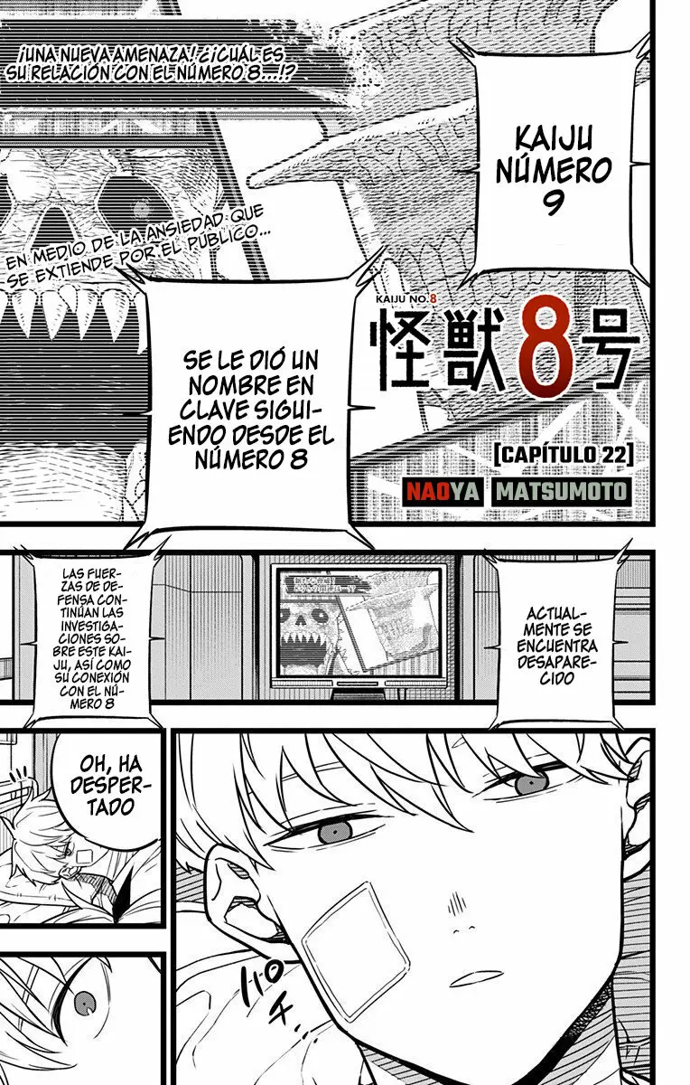 Kaiju No. 8 capítulo 22, página 2