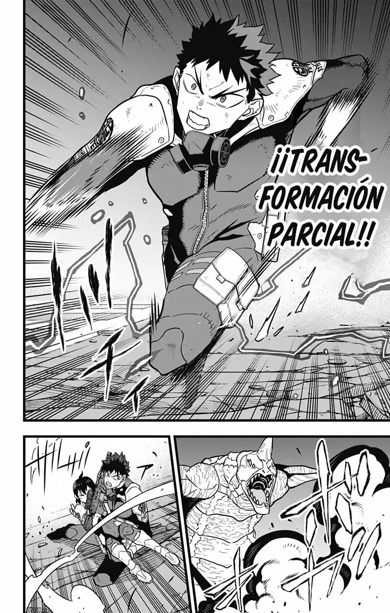 Kaiju No. 8 capítulo 27, página 4