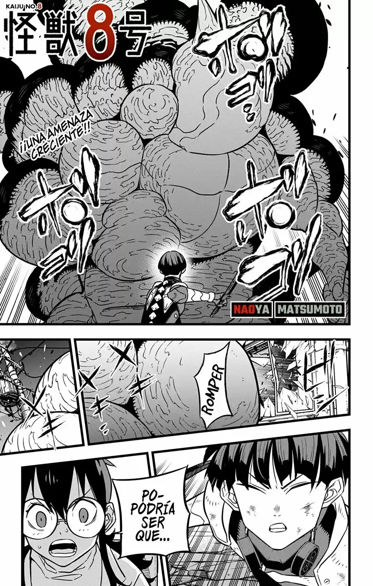 Kaiju No. 8 capítulo 28, página 1