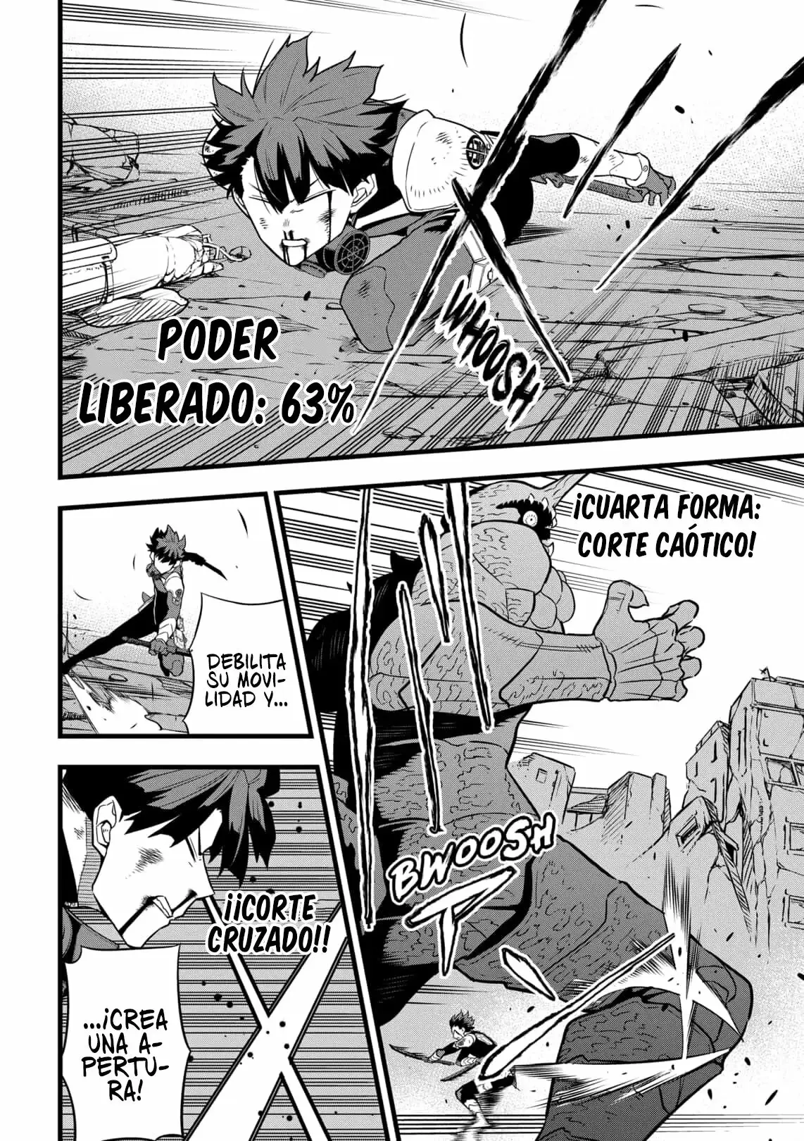 Kaiju No. 8 capítulo 30, página 8