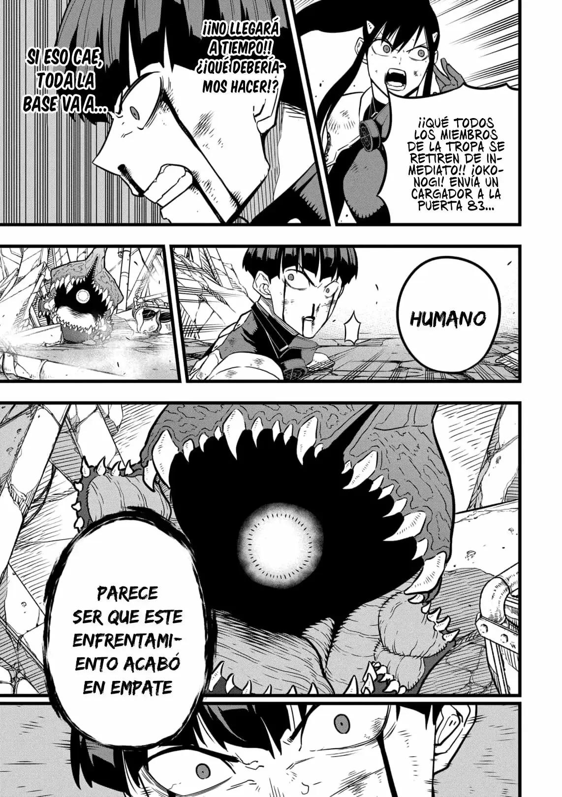 Kaiju No. 8 capítulo 31, página 12