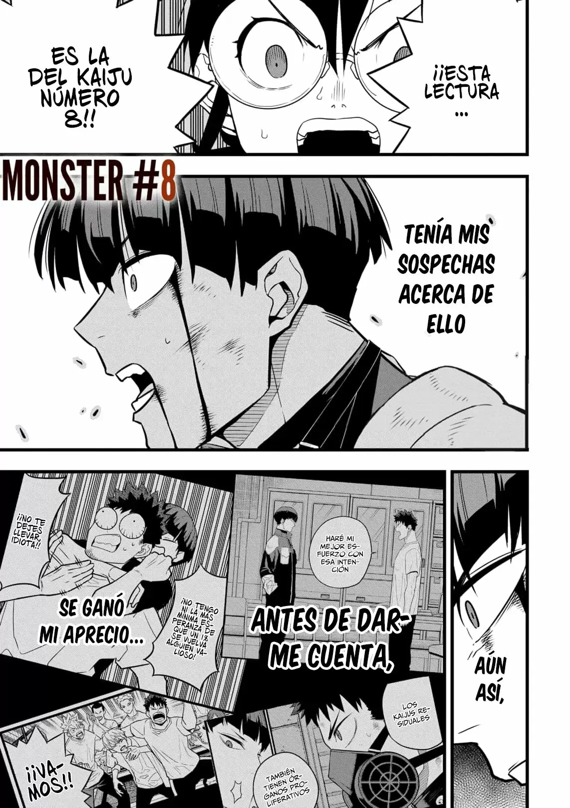 Kaiju No. 8 capítulo 32, página 1