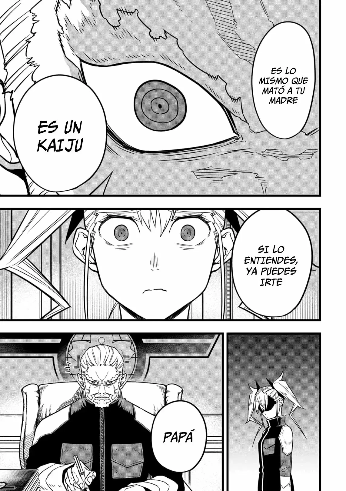 Kaiju No. 8 capítulo 34, página 14