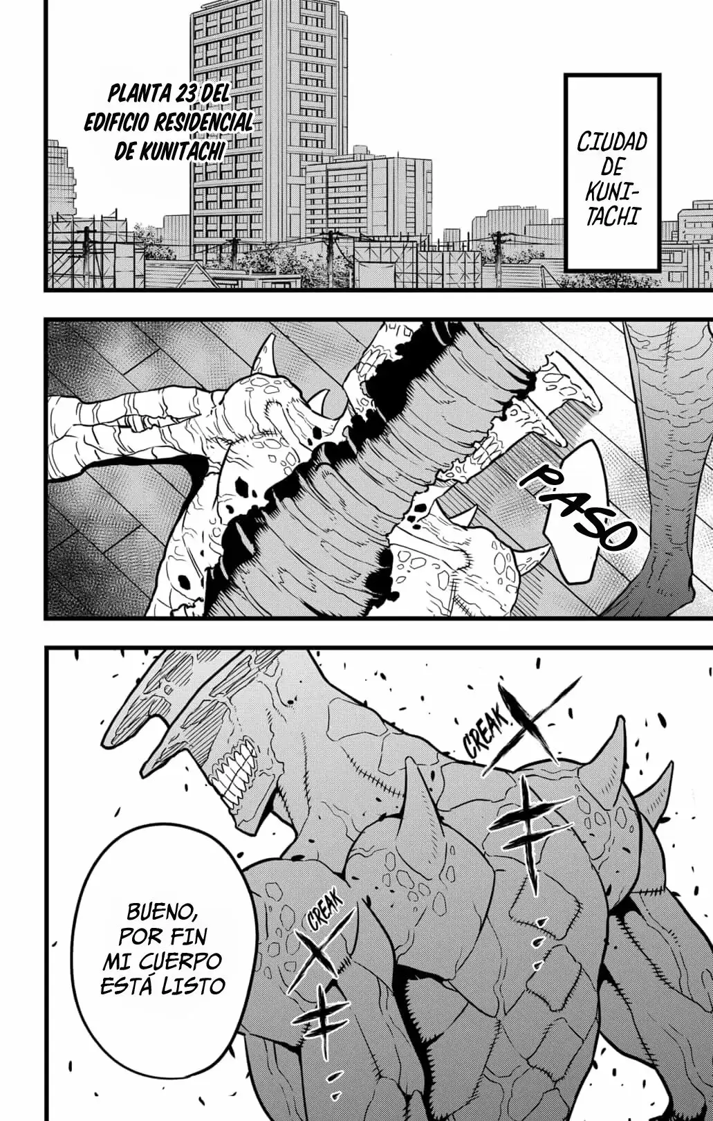 Kaiju No. 8 capítulo 38, página 19