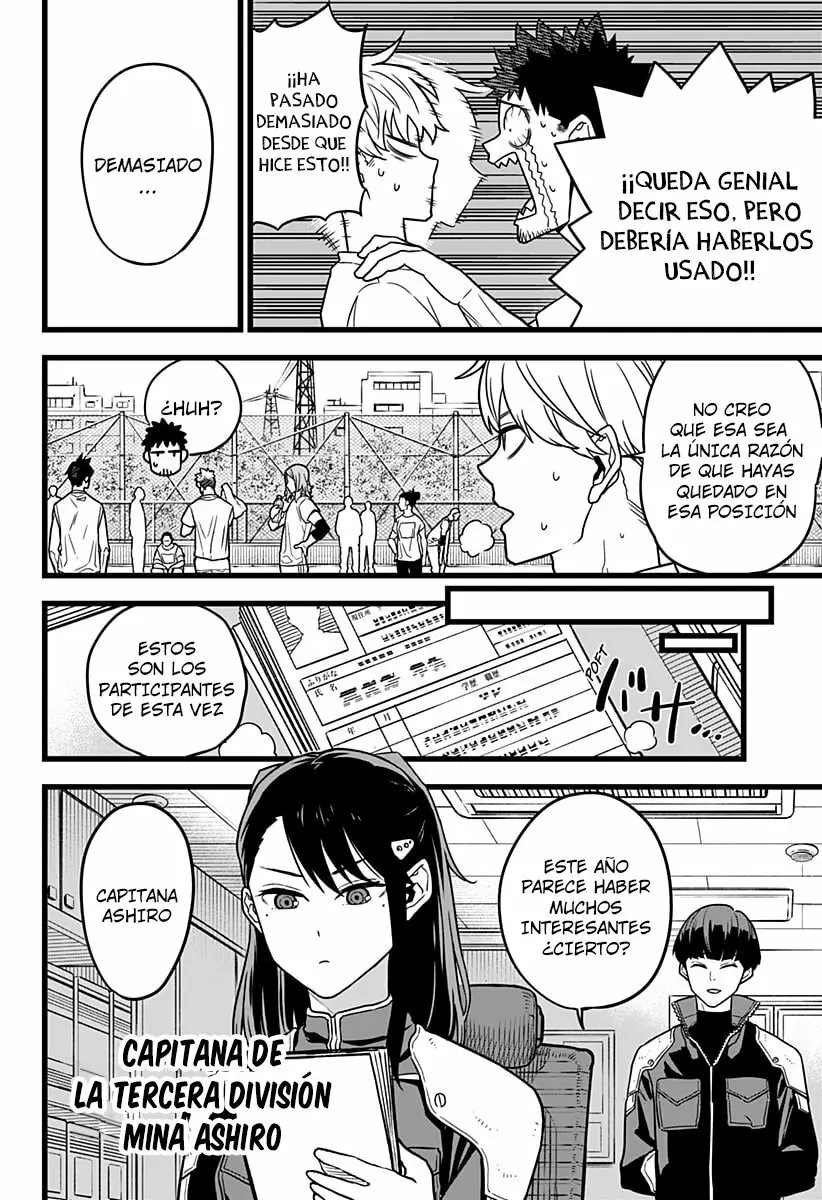 Kaiju No. 8 capítulo 4, página 10