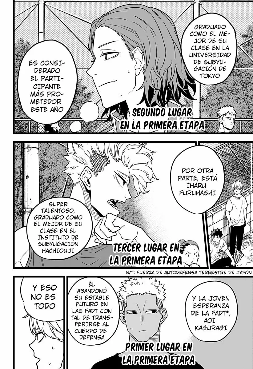 Kaiju No. 8 capítulo 4, página 12