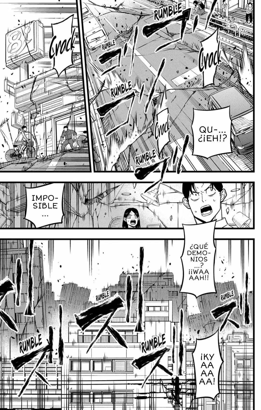Kaiju No. 8 capítulo 41, página 4
