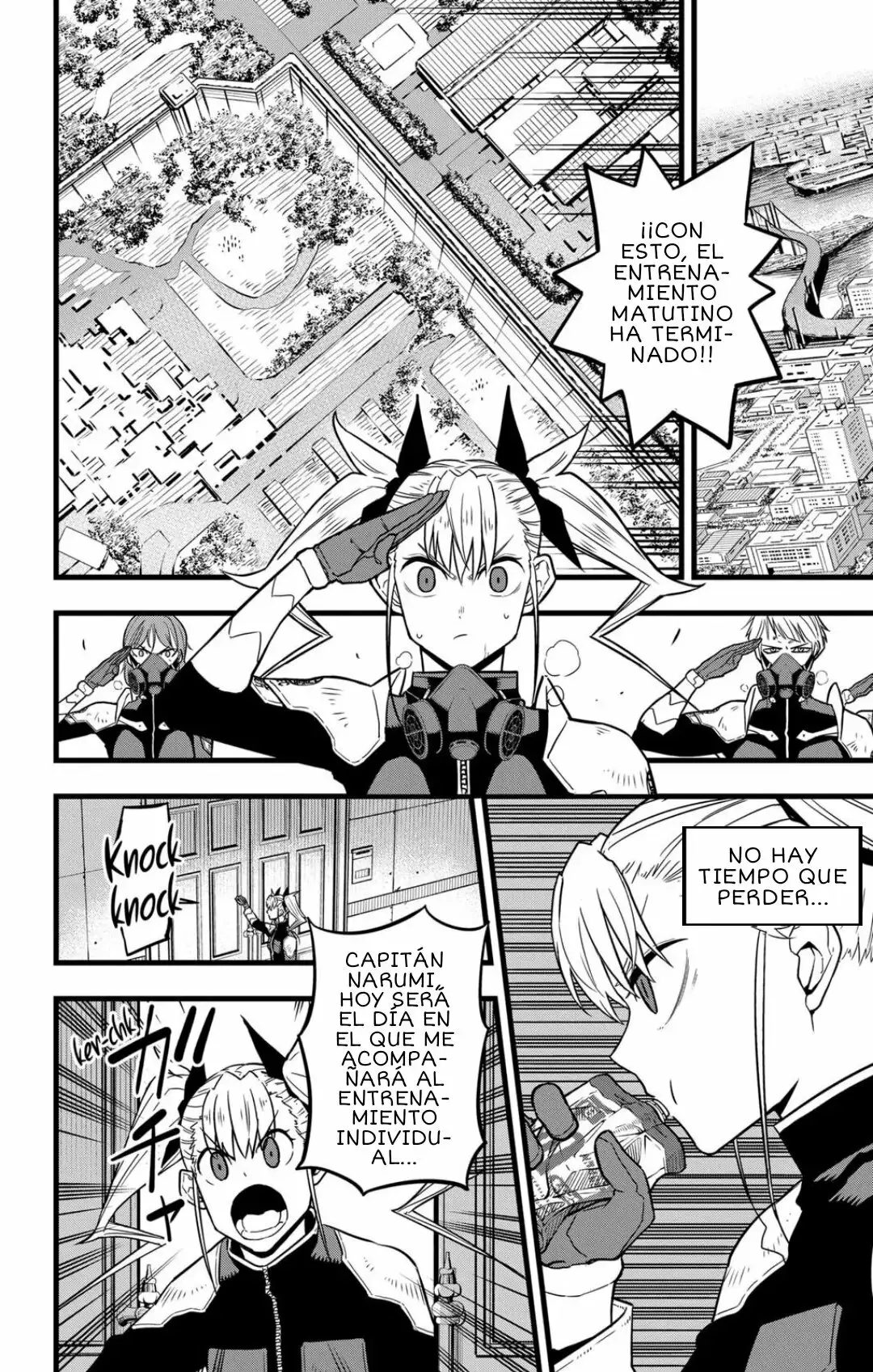 Kaiju No. 8 capítulo 41, página 8
