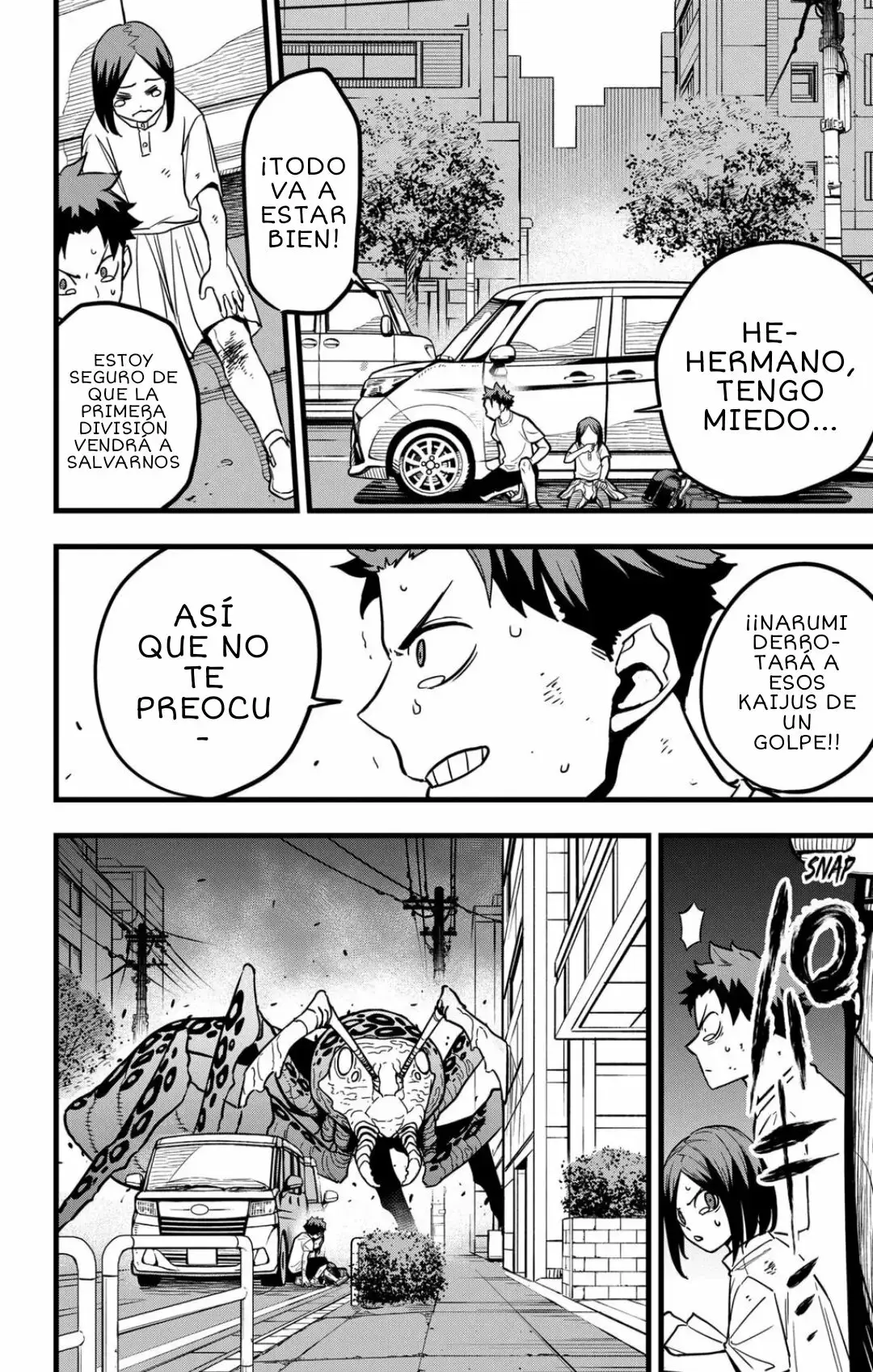Kaiju No. 8 capítulo 41, página 14