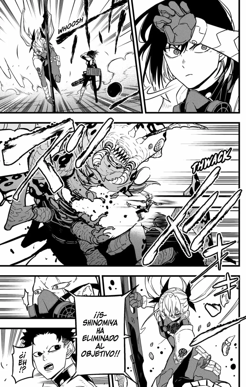 Kaiju No. 8 capítulo 42, página 5