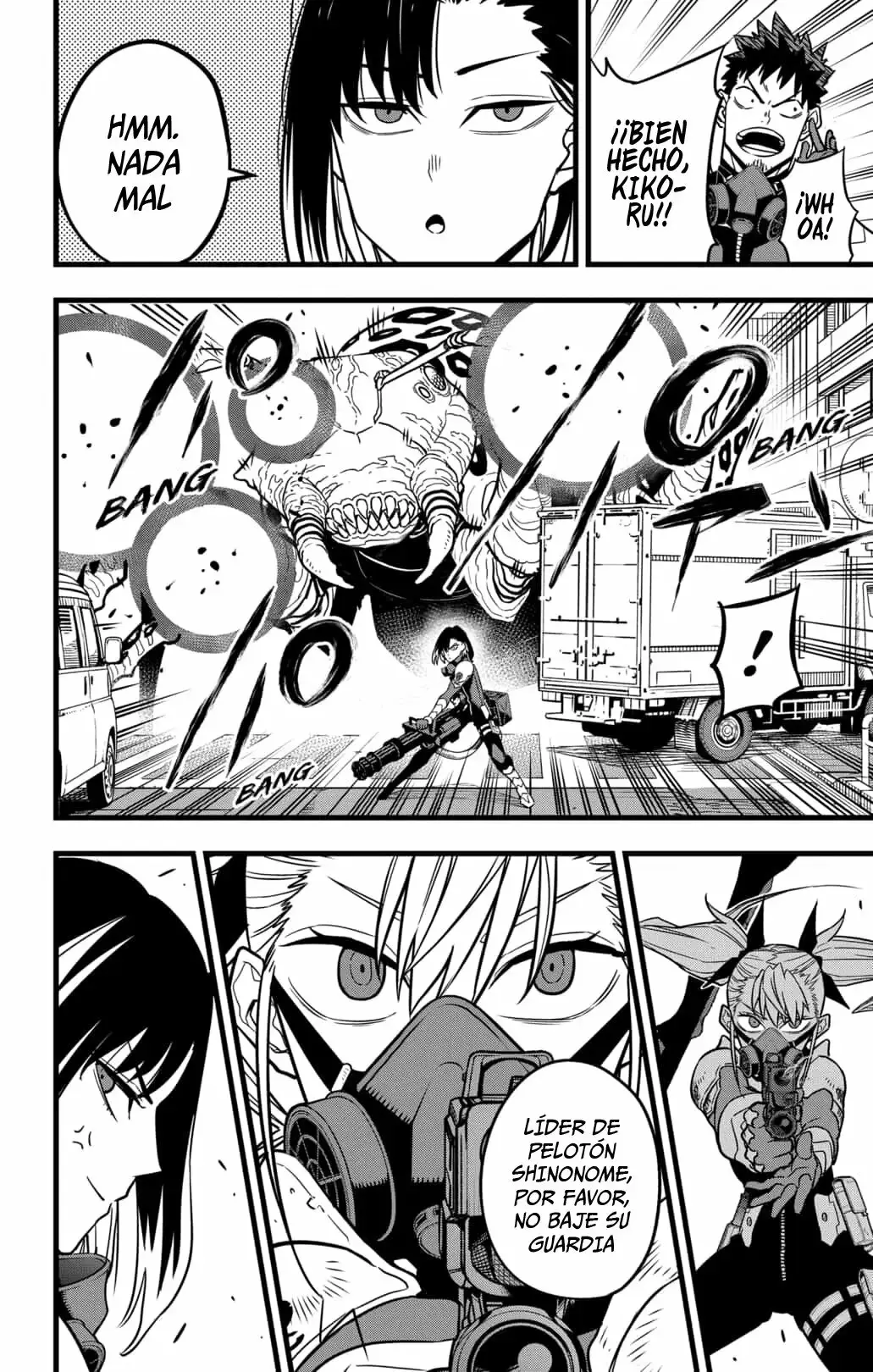 Kaiju No. 8 capítulo 42, página 8
