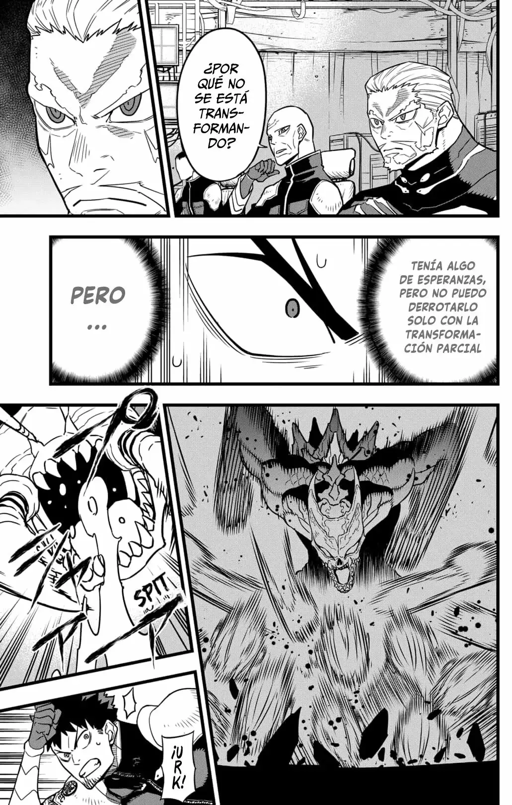 Kaiju No. 8 capítulo 42, página 17