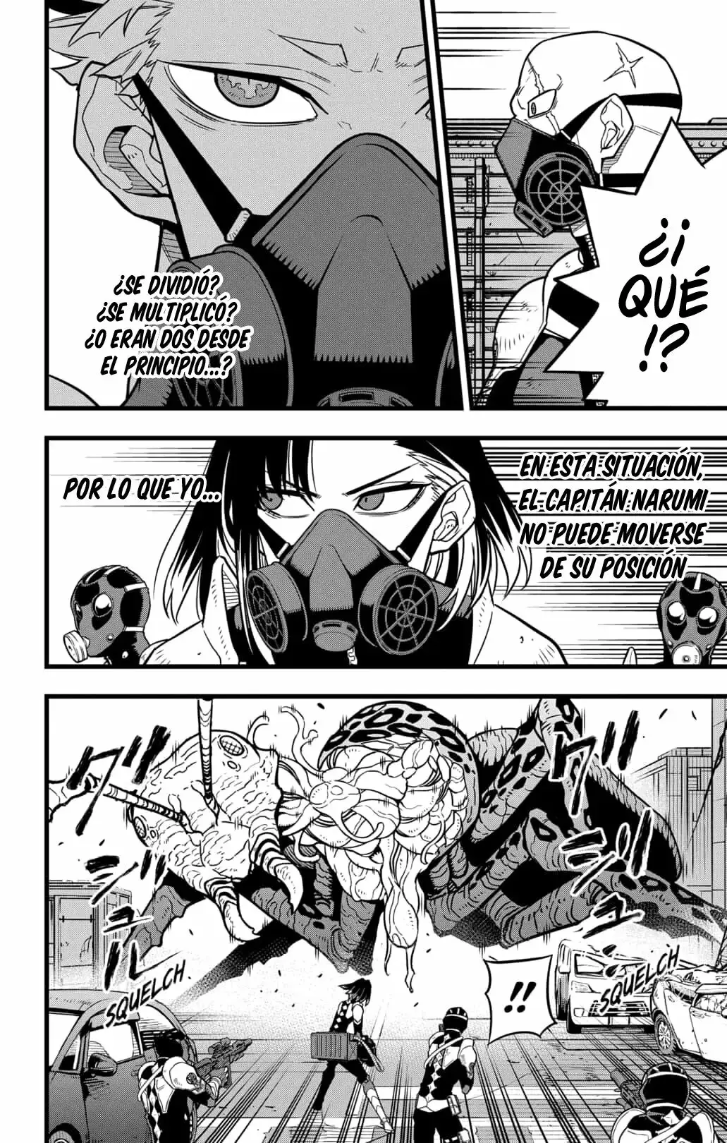 Kaiju No. 8 capítulo 43, página 8