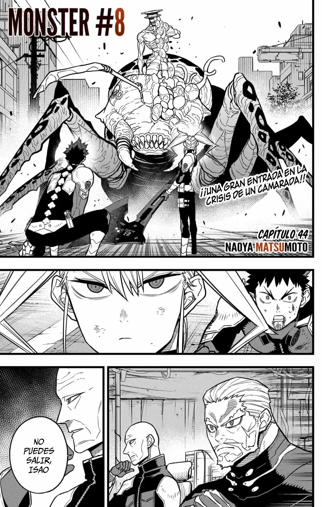 Kaiju No. 8 capítulo 44, página 5