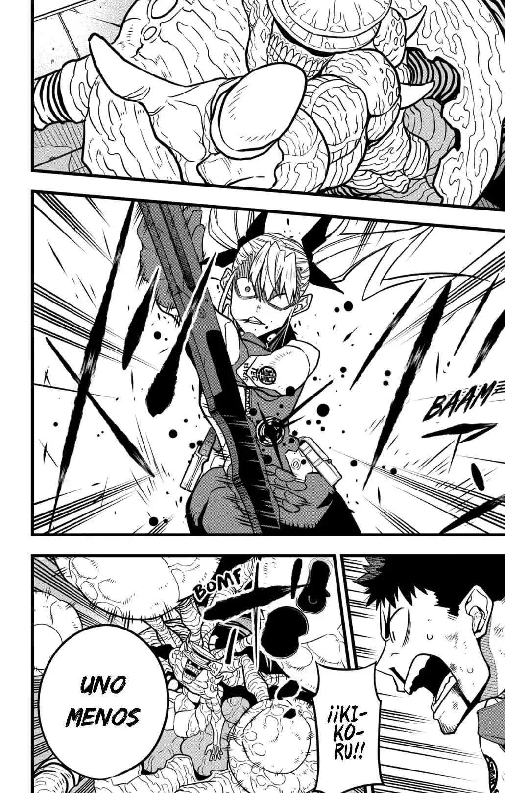 Kaiju No. 8 capítulo 44, página 12