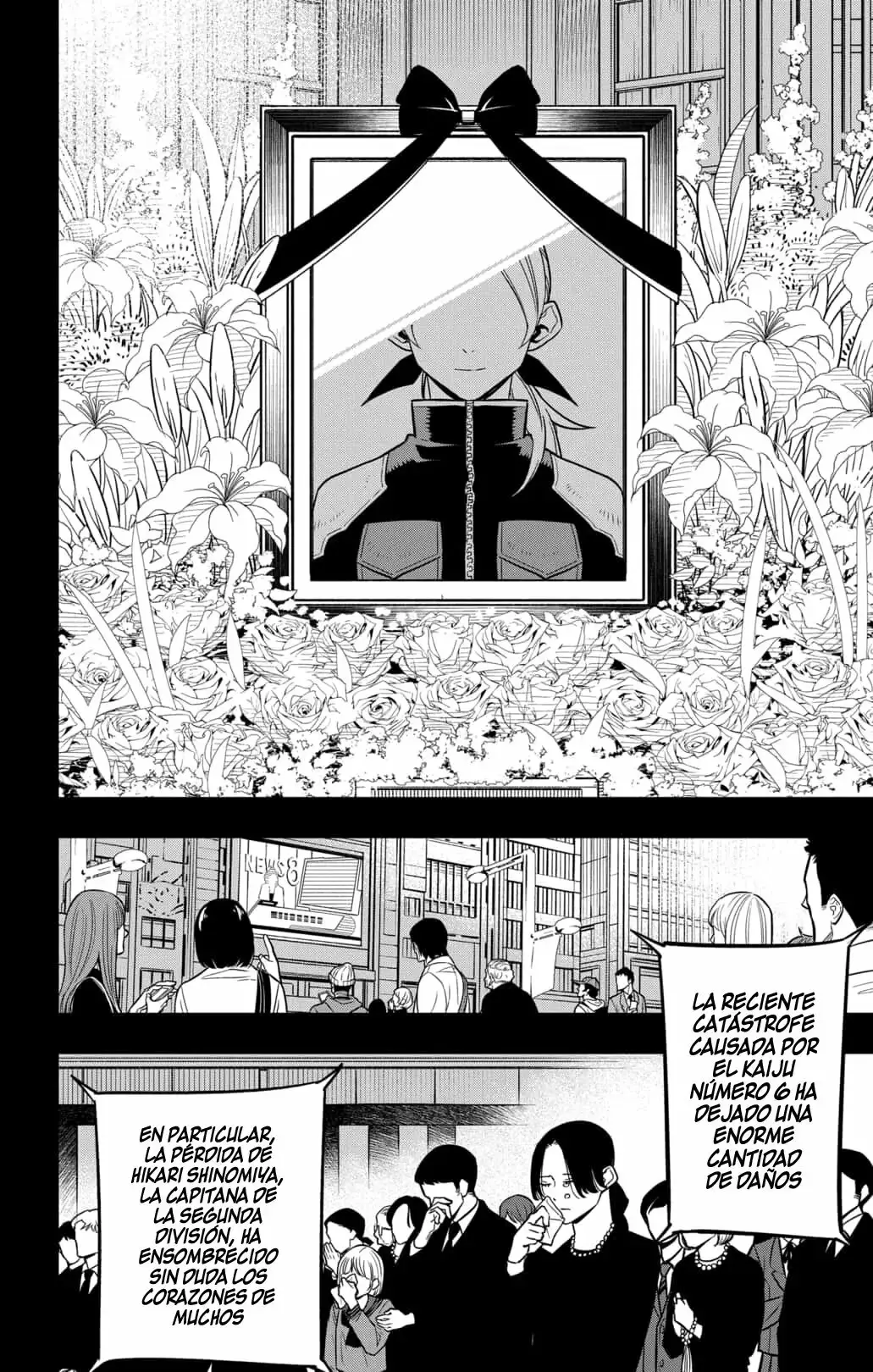 Kaiju No. 8 capítulo 44, página 22