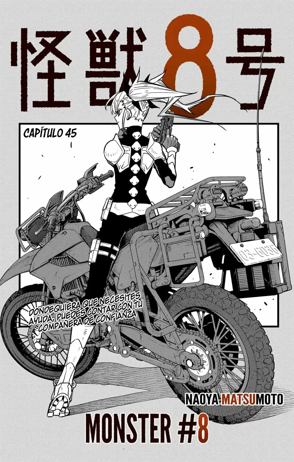 Kaiju No. 8 capítulo 45, página 2