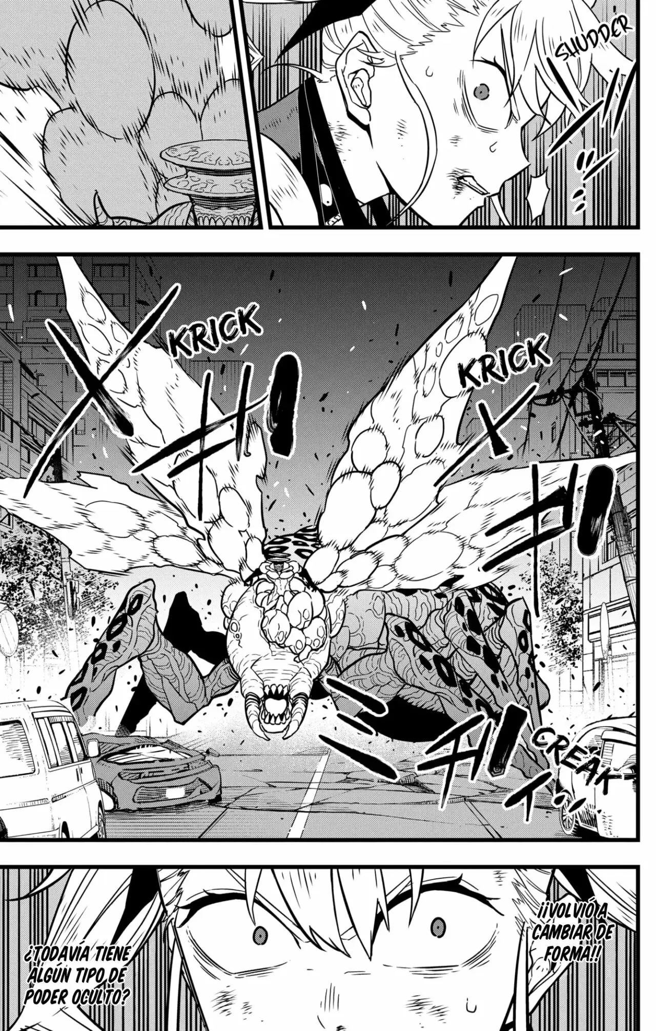 Kaiju No. 8 capítulo 46, página 5