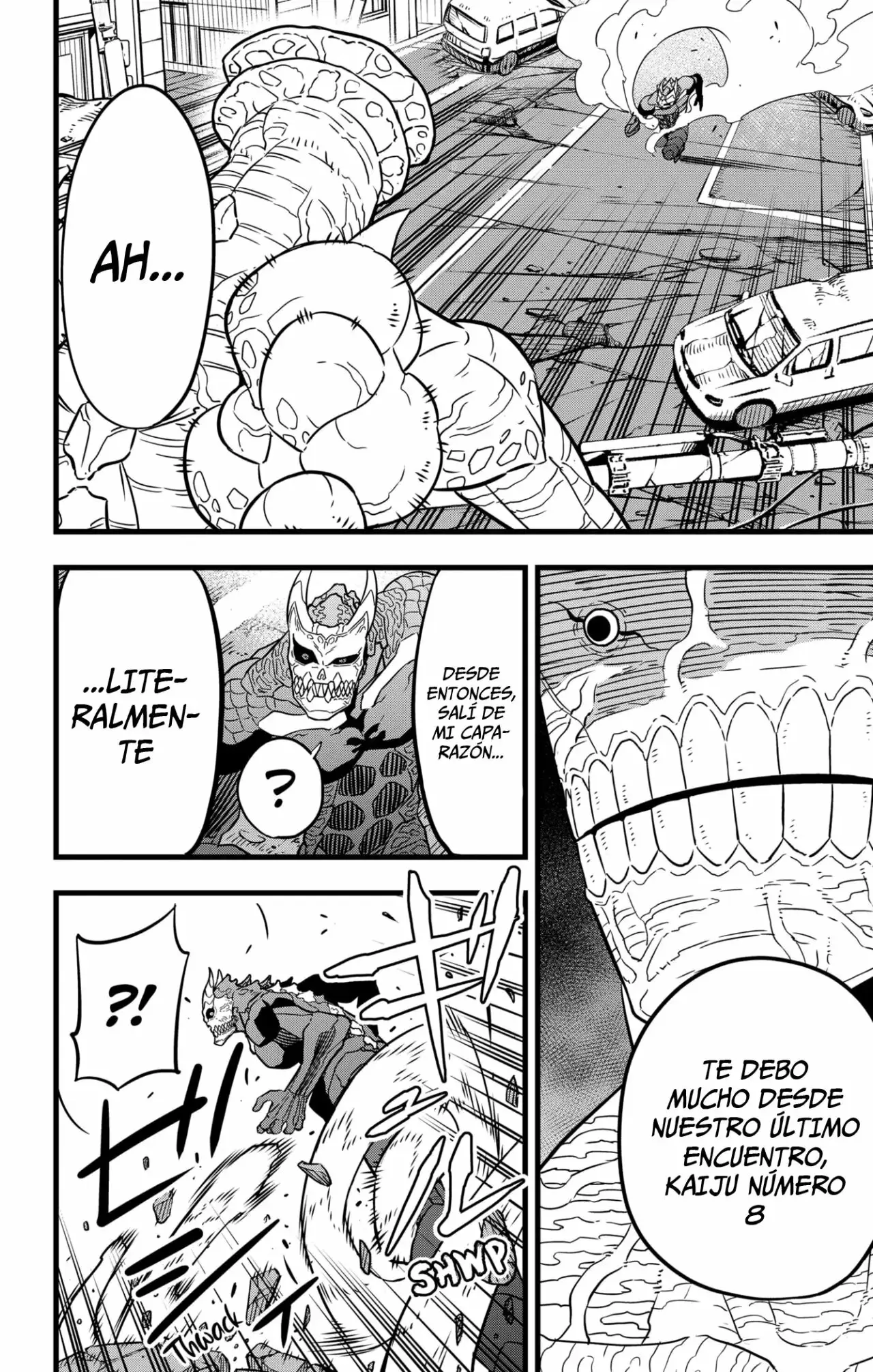 Kaiju No. 8 capítulo 46, página 10