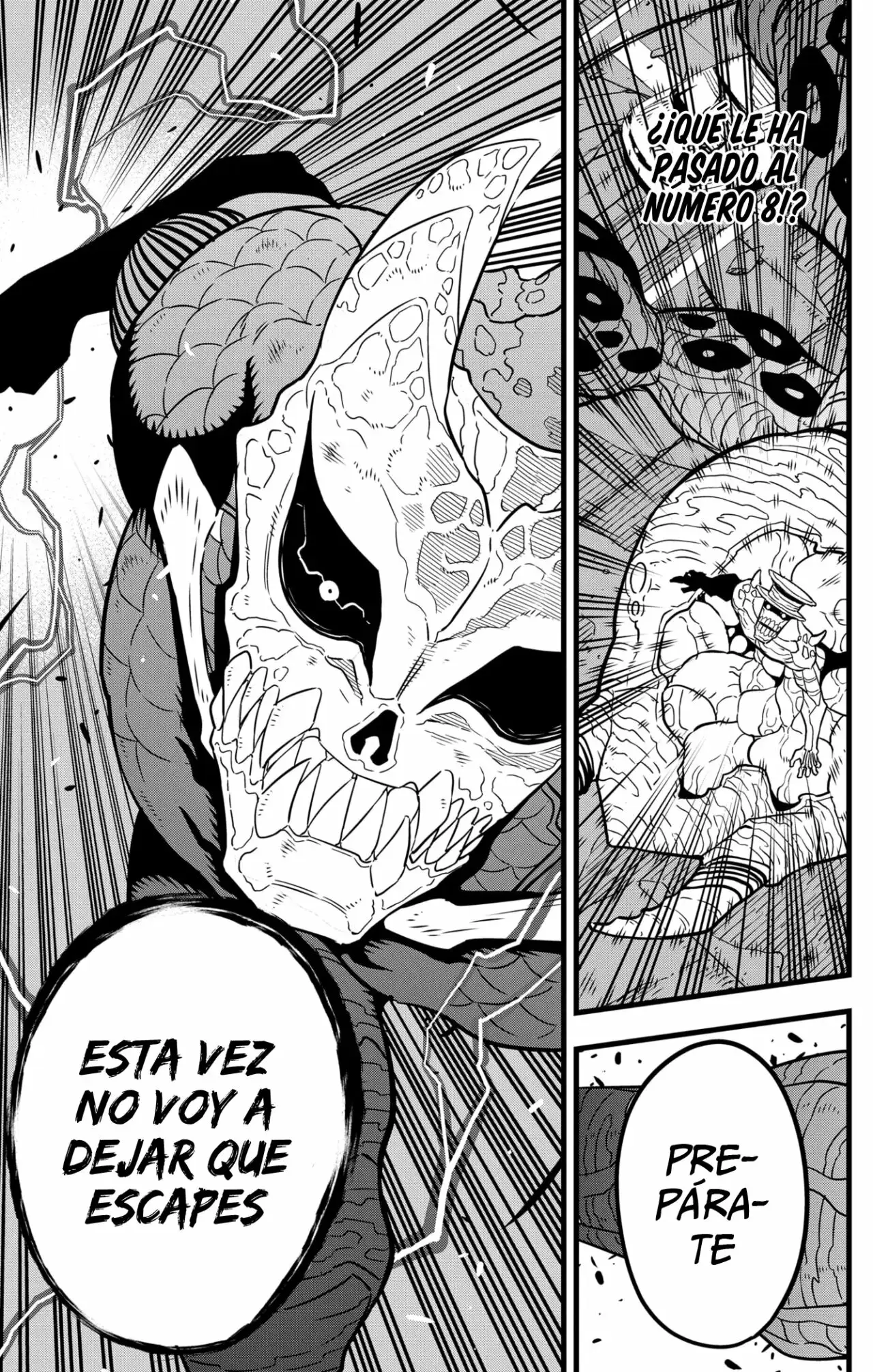 Kaiju No. 8 capítulo 46, página 18