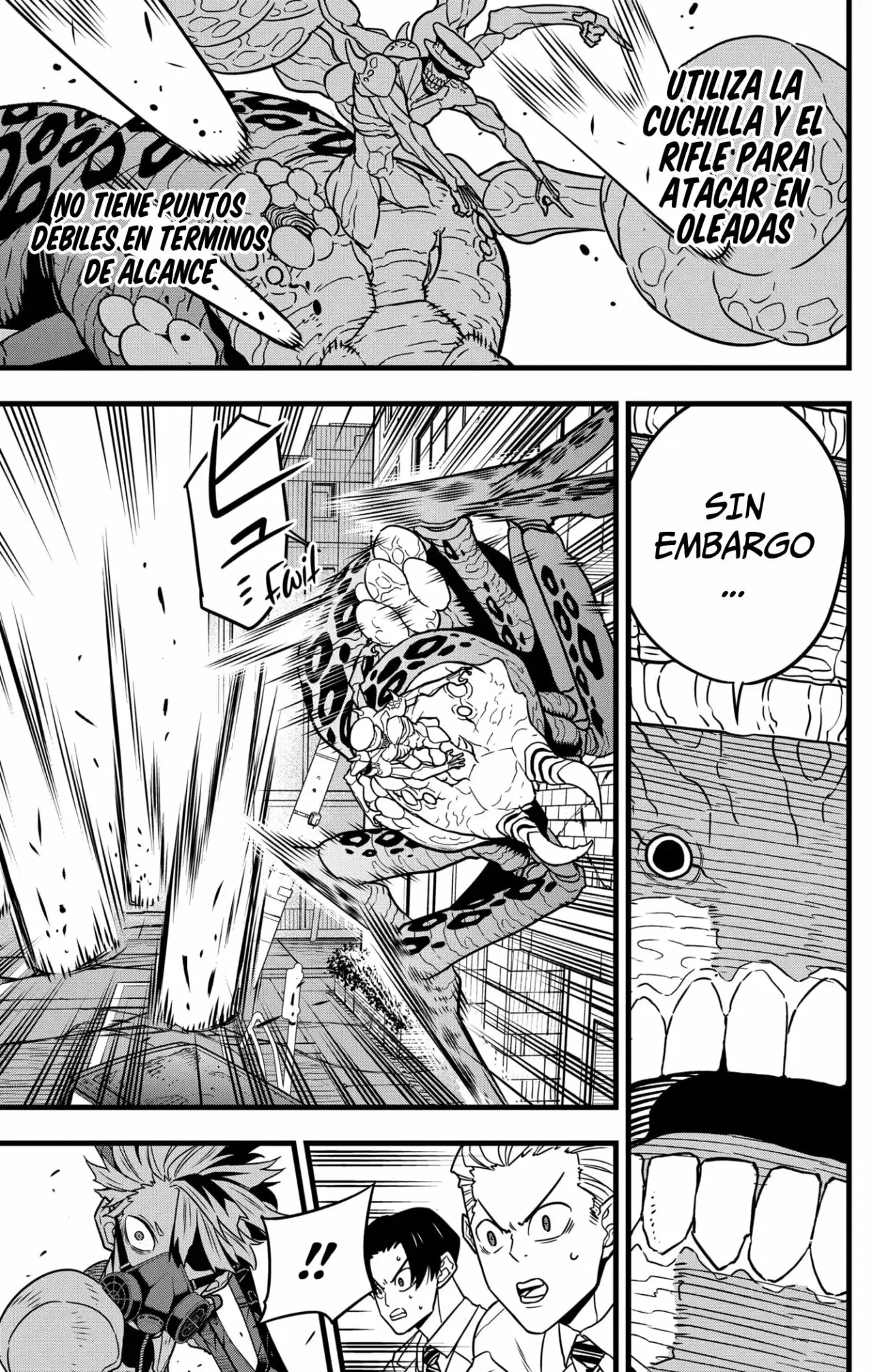Kaiju No. 8 capítulo 47, página 12