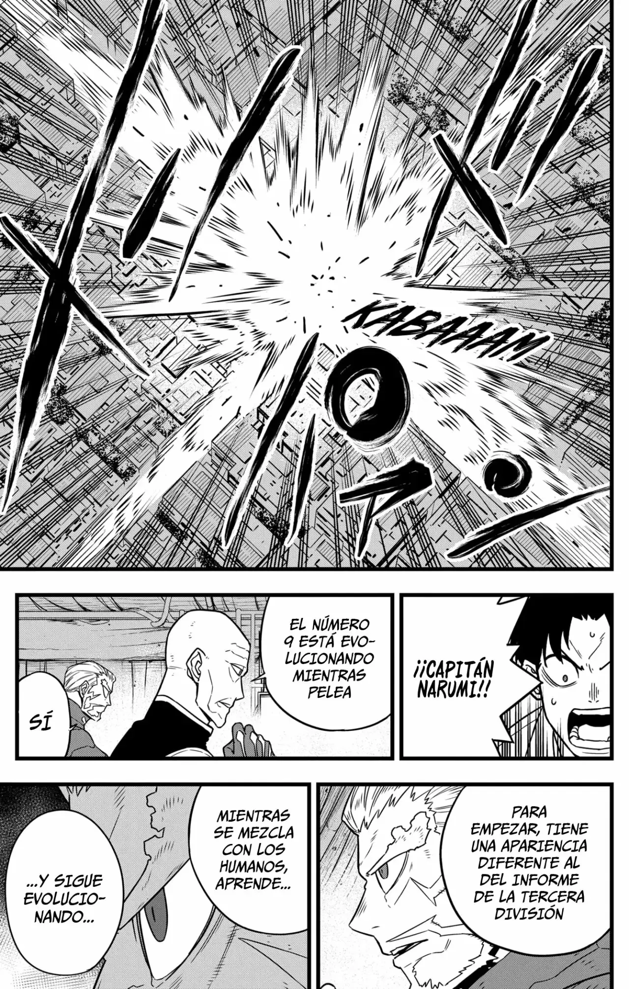Kaiju No. 8 capítulo 47, página 16