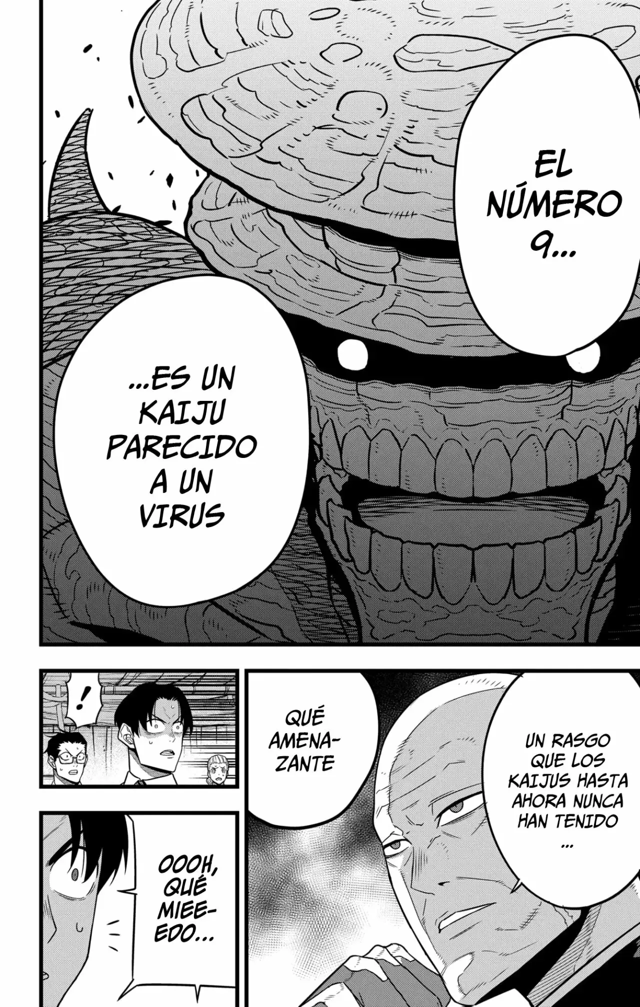 Kaiju No. 8 capítulo 47, página 17