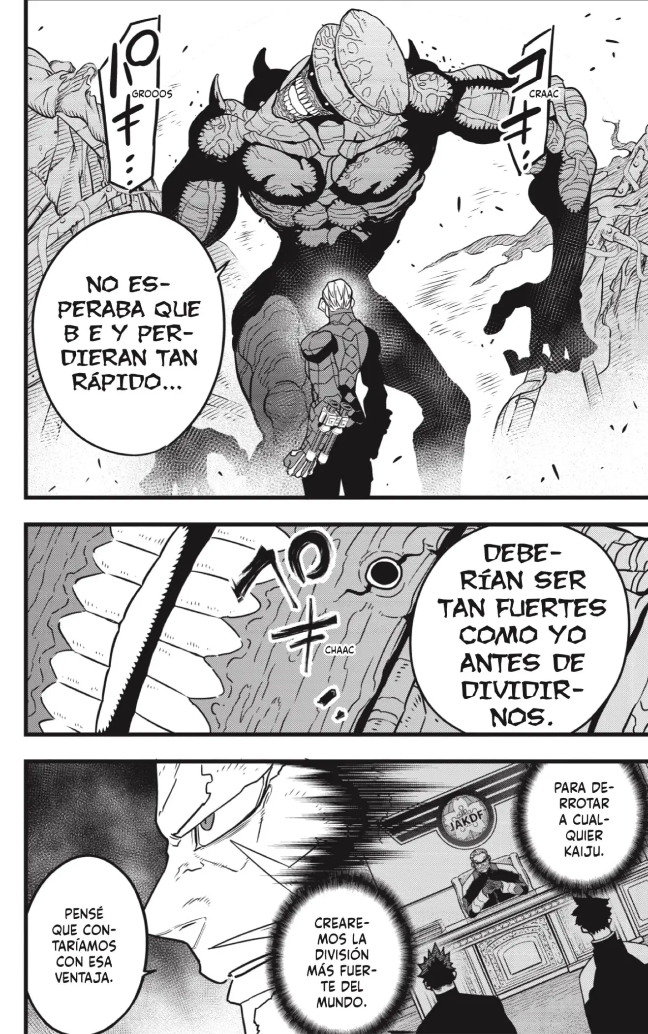 Kaiju No. 8 capítulo 49, página 10