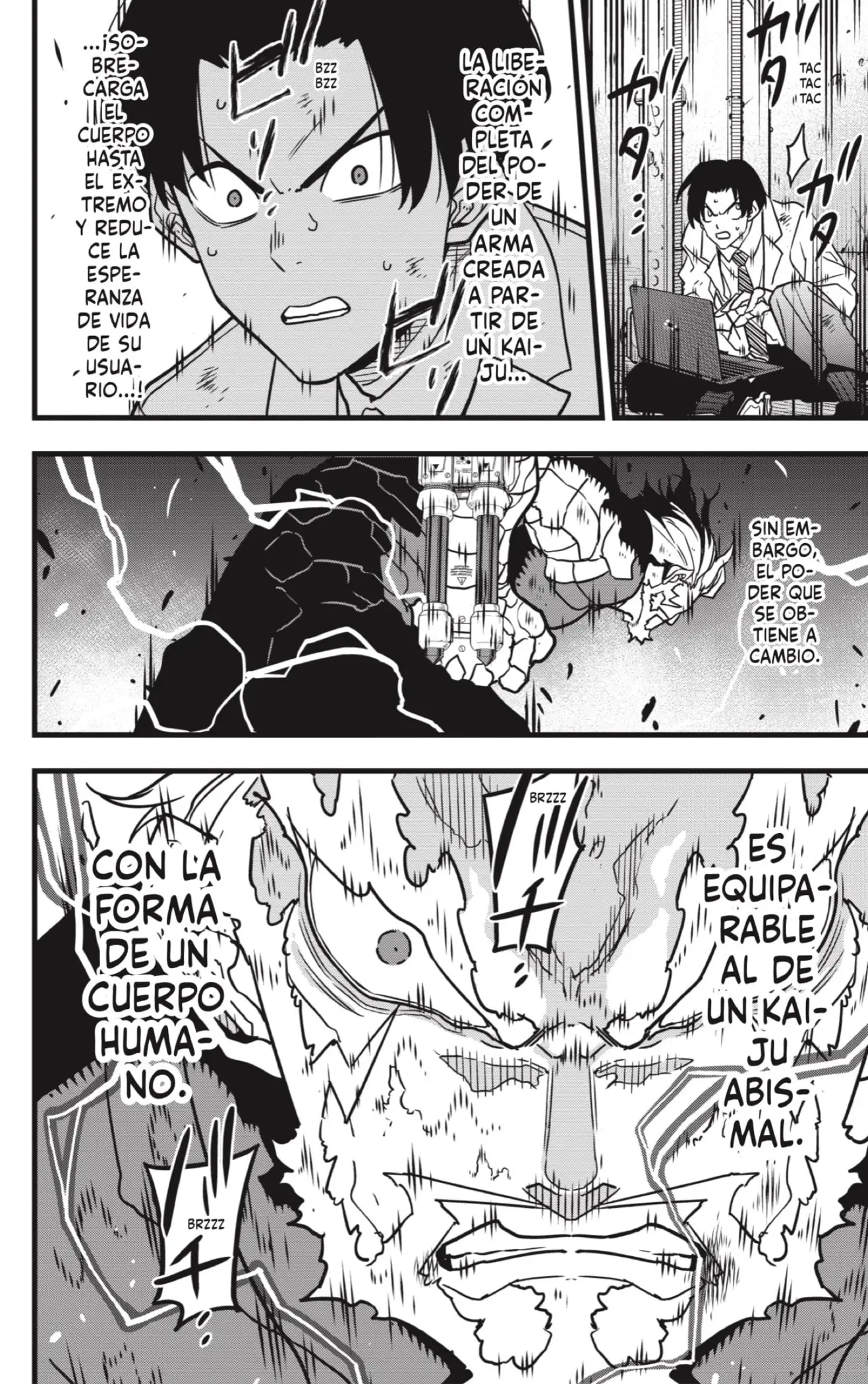 Kaiju No. 8 capítulo 50, página 4