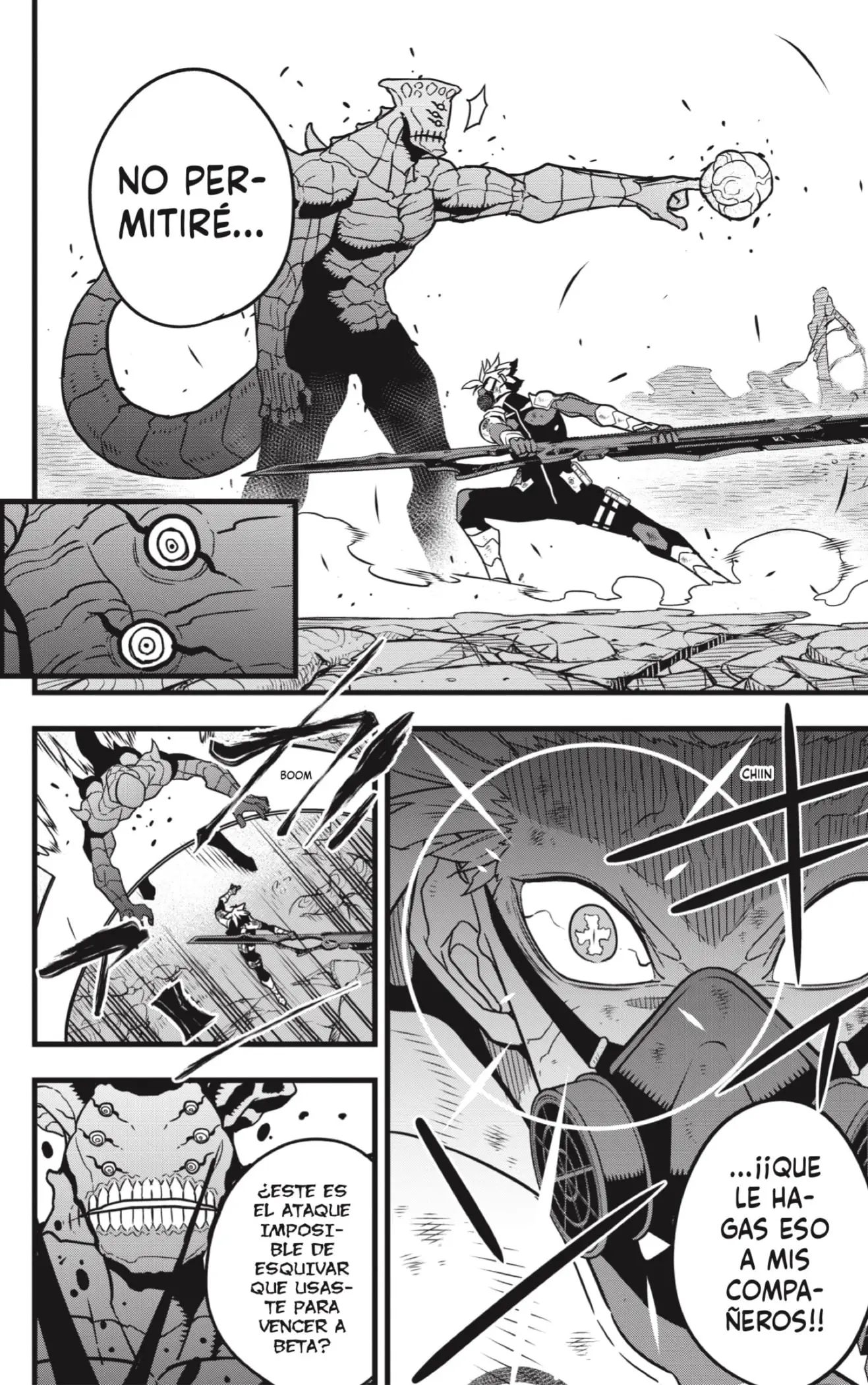 Kaiju No. 8 capítulo 52, página 12