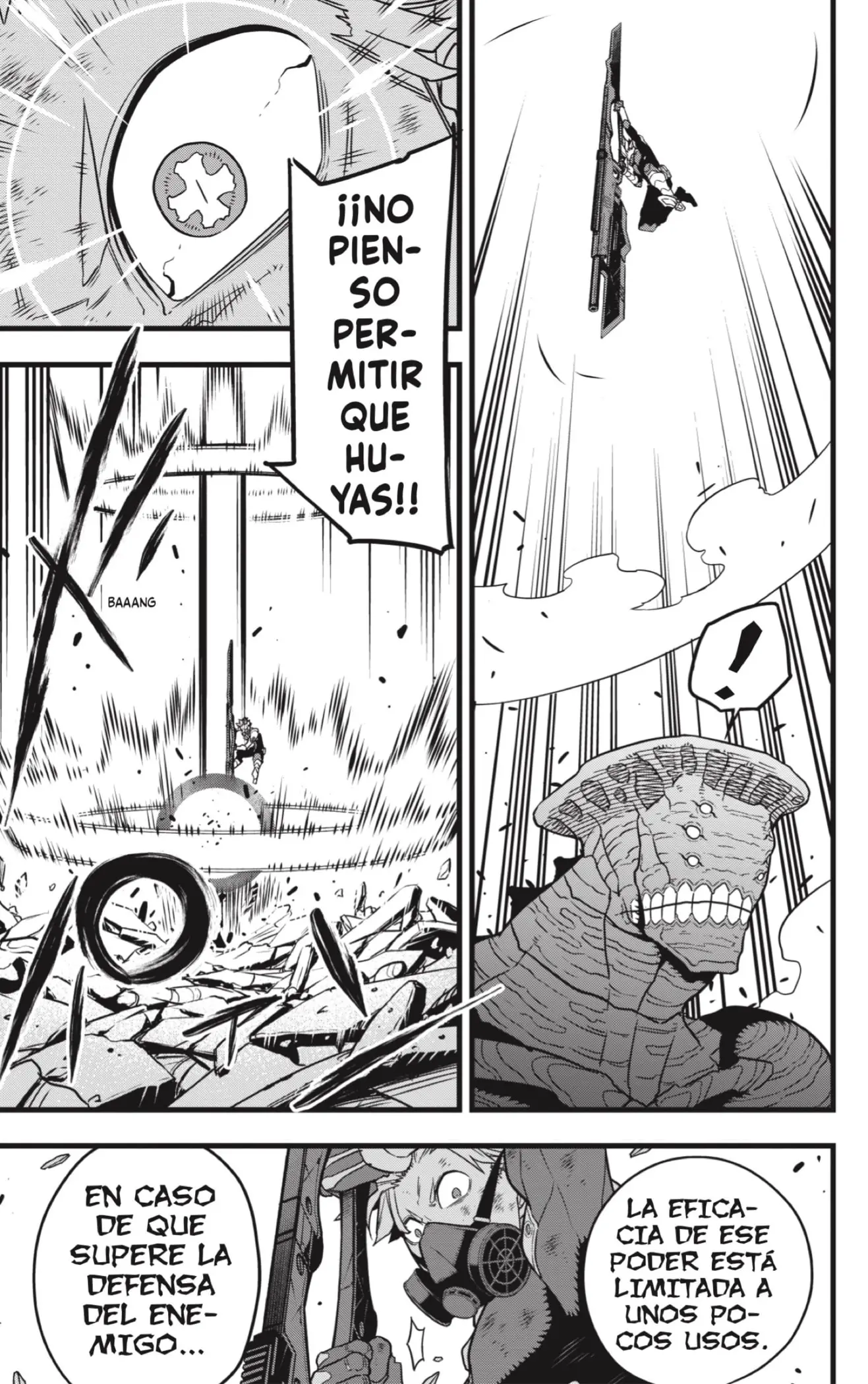 Kaiju No. 8 capítulo 52, página 17