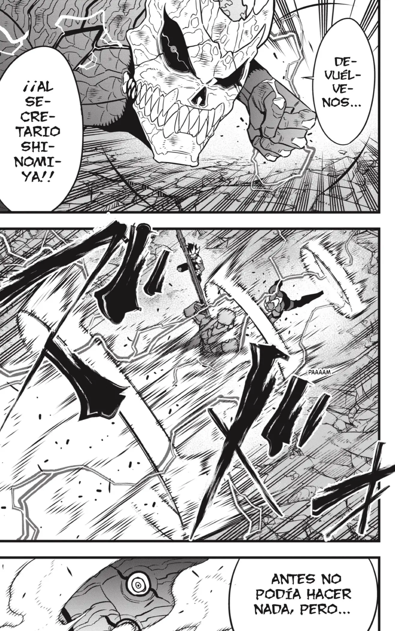 Kaiju No. 8 capítulo 52, página 19