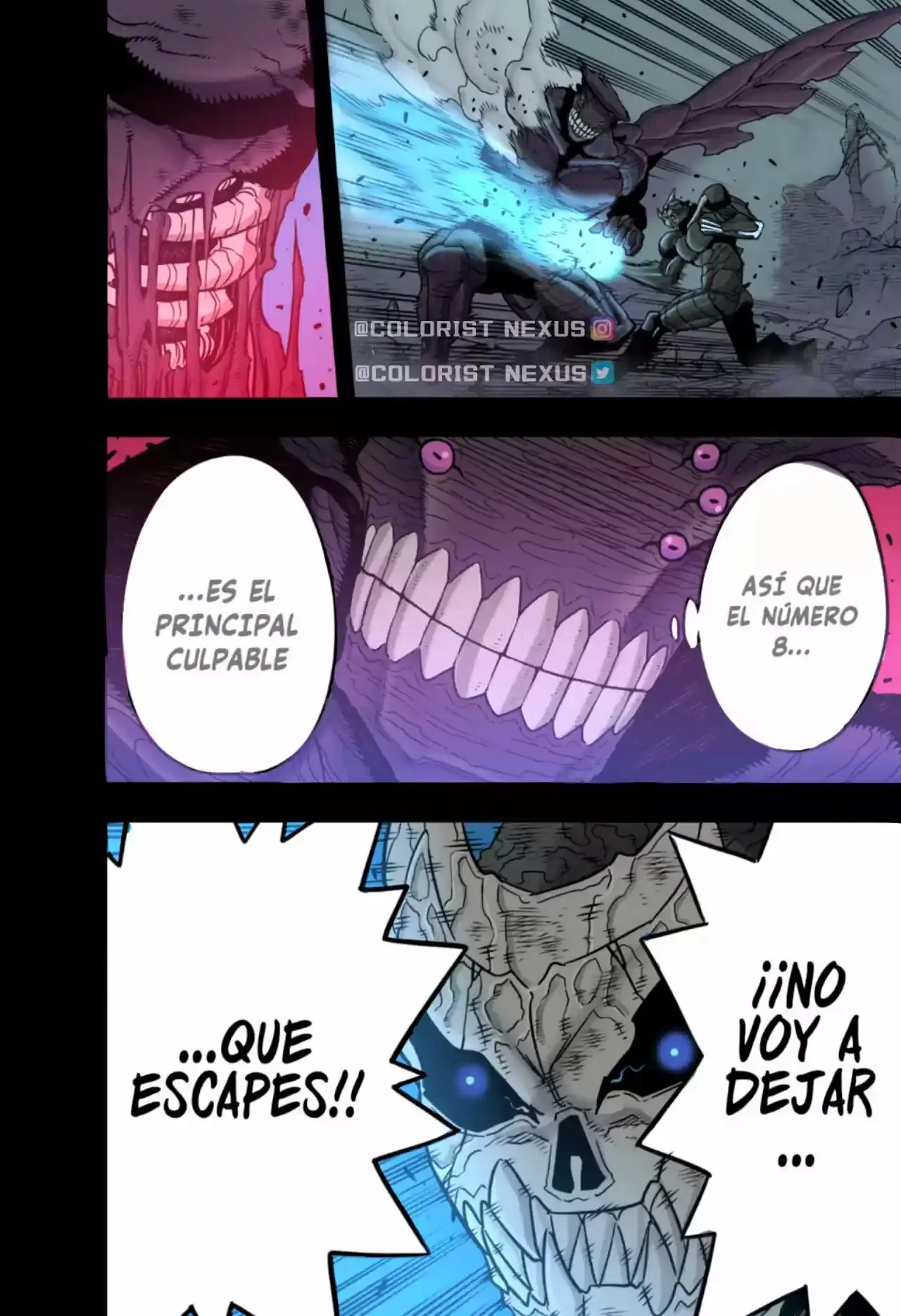 Kaiju No. 8 capítulo 53.5, página 7